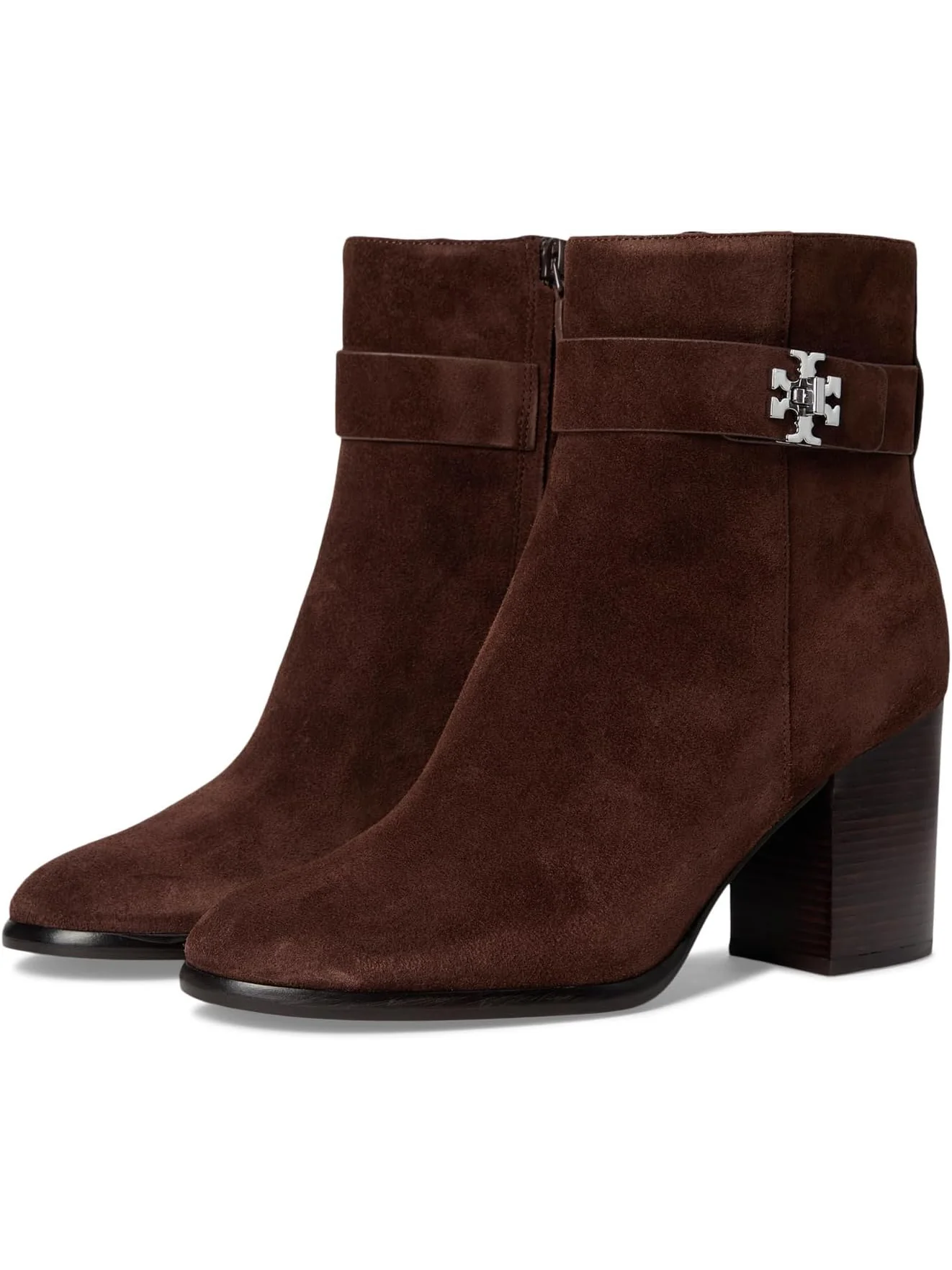 Ботинки Tory Burch Women's Turnlock Heeled Ankle Boot 80mm — 1