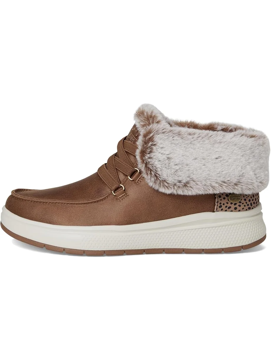 Женские кроссовки Skechers Hands Free Slip-Ins Skip Cute Wave - Fur Fancies BOBS from SKECHERS — 4