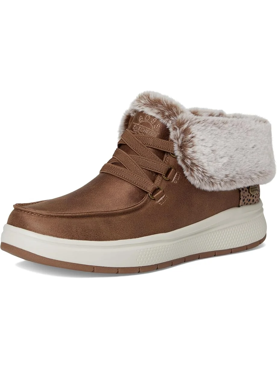 Женские кроссовки Skechers Hands Free Slip-Ins Skip Cute Wave - Fur Fancies BOBS from SKECHERS — 7