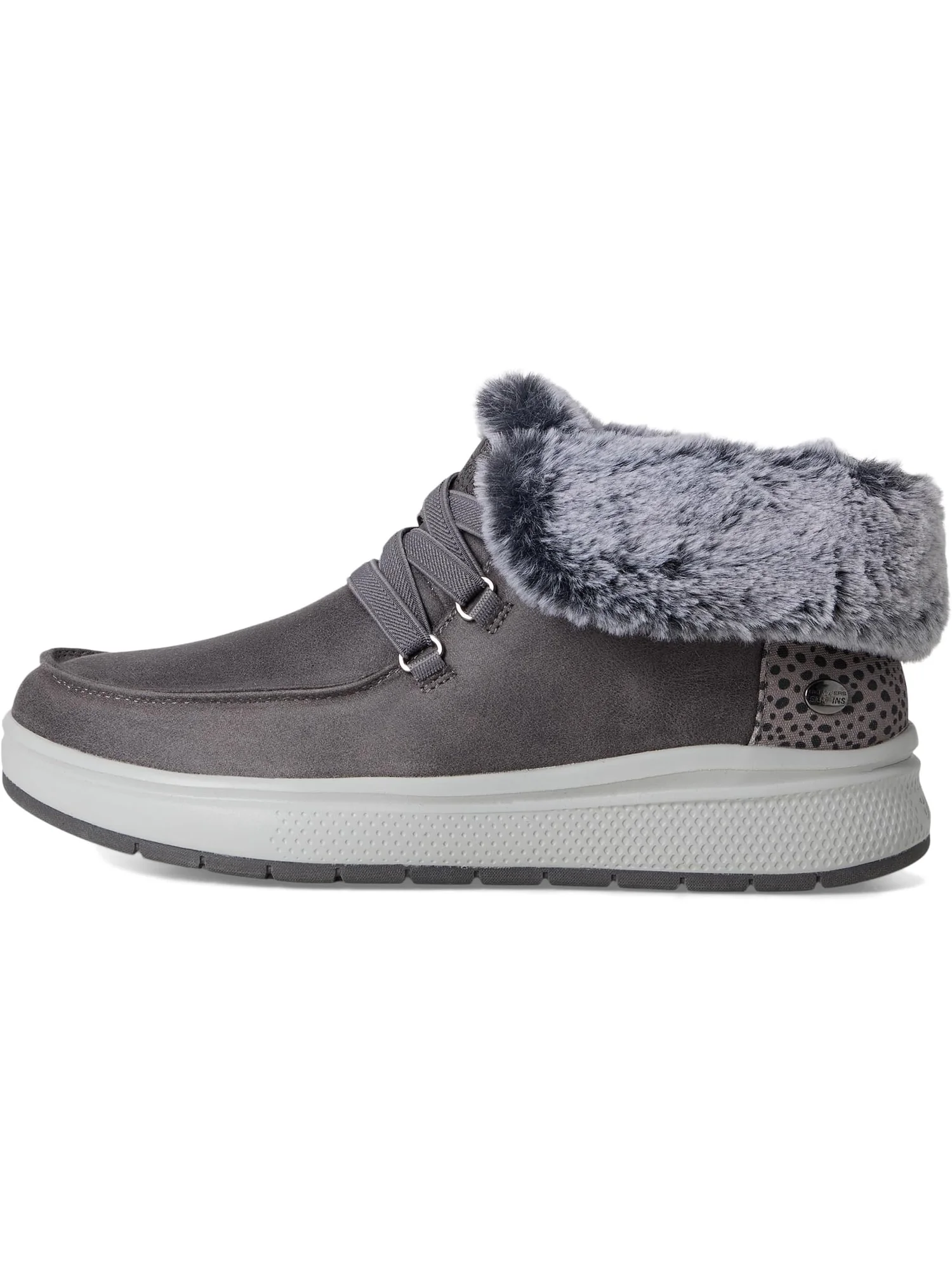 Кроссовки BOBS from SKECHERS Women's Hands Free Slip-ins Skip Cute Wave - Fur Fancies — 4