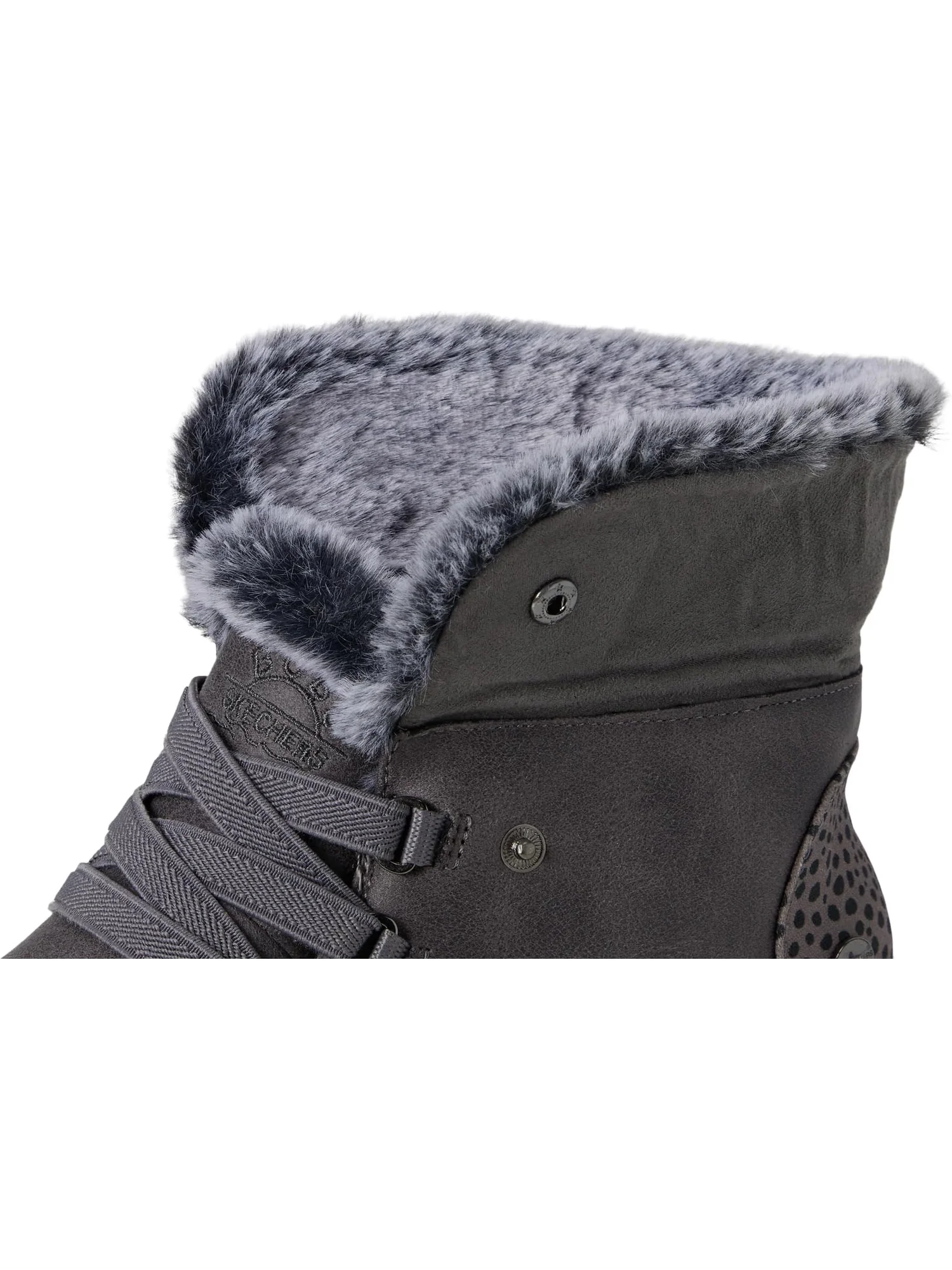 Кроссовки BOBS from SKECHERS Women's Hands Free Slip-ins Skip Cute Wave - Fur Fancies — 6