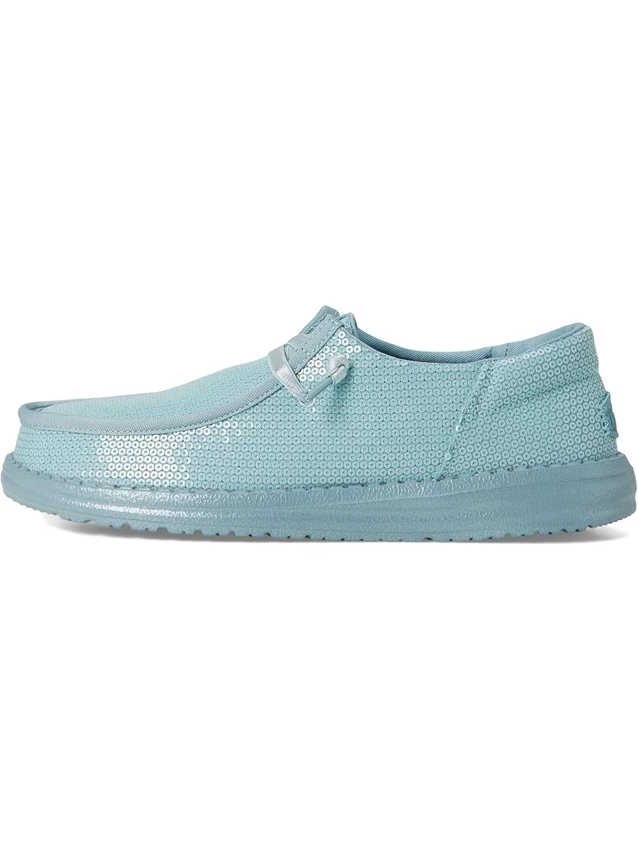 Женские кроссовки Hey Dude Wendy Funk Mono Sequin — изображение 4 из 7, синий