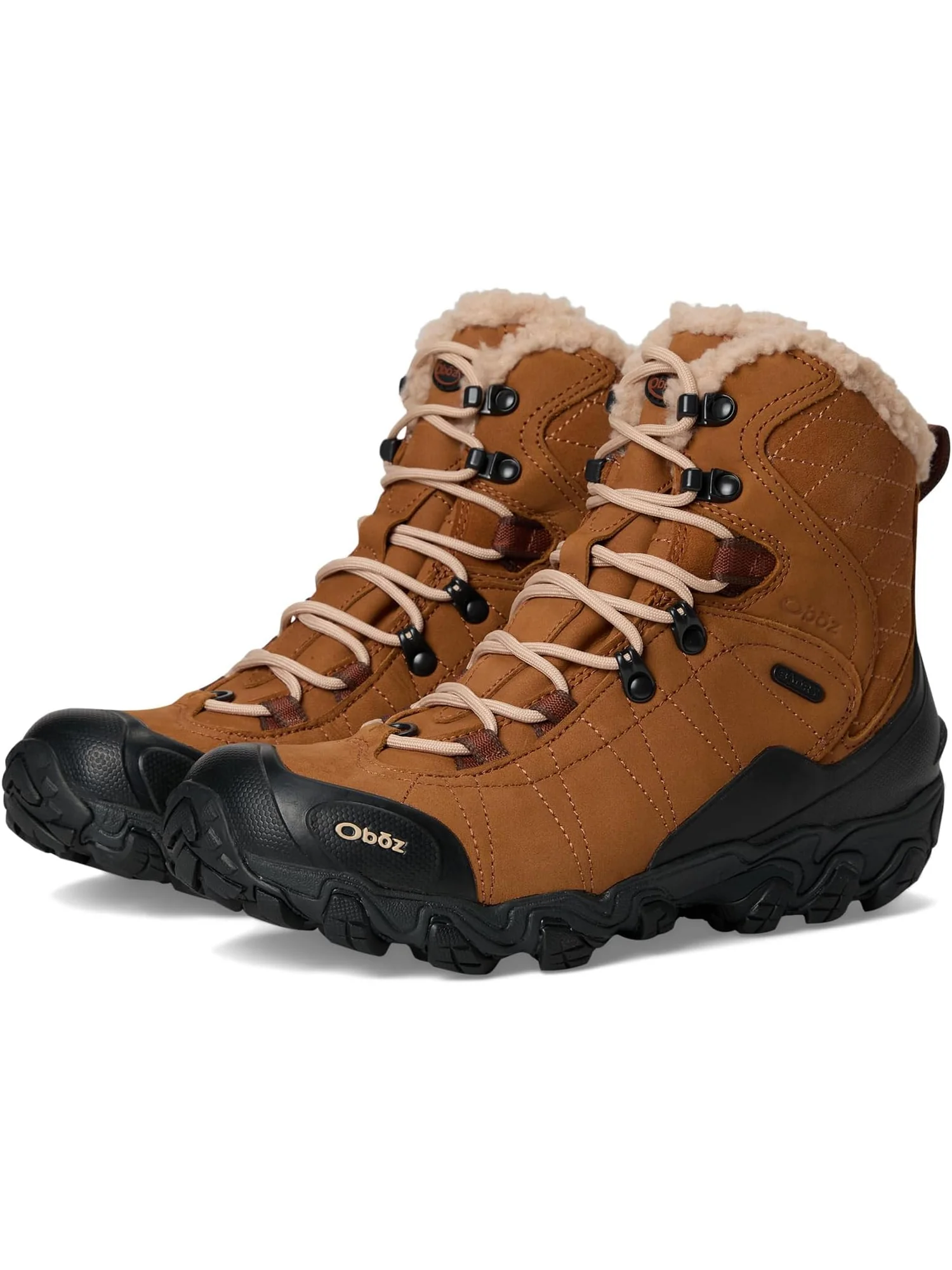 Ботинки Oboz Women's Bridger 7" Insulated B-Dry — бежевый