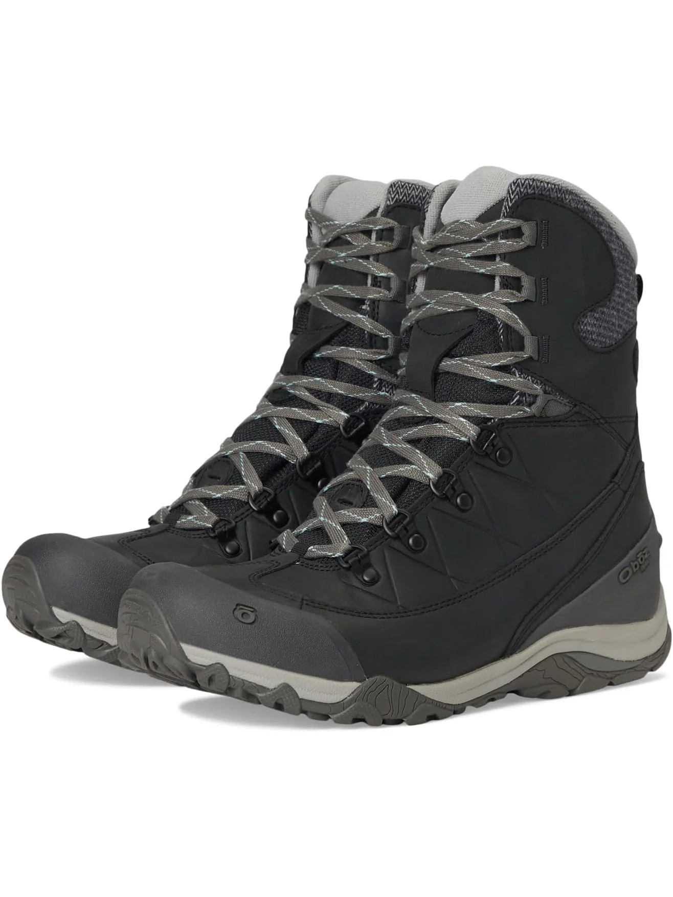 Ботинки Oboz Women's Ousel Mid Insulated B-Dry — черный
