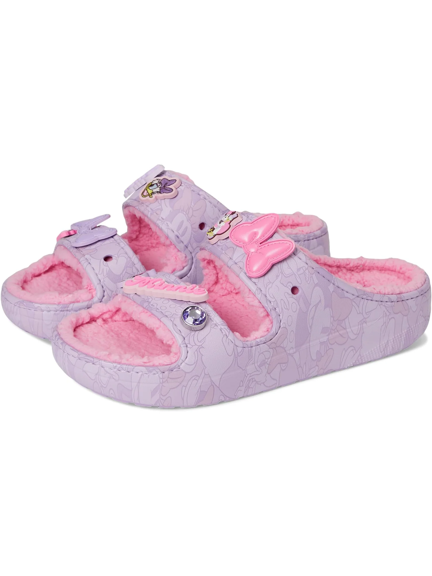 Тапочки Crocs Unisex Disney Minnie Mouse & Daisy Cozzzy Sandals, Minnie/Daisy — 1