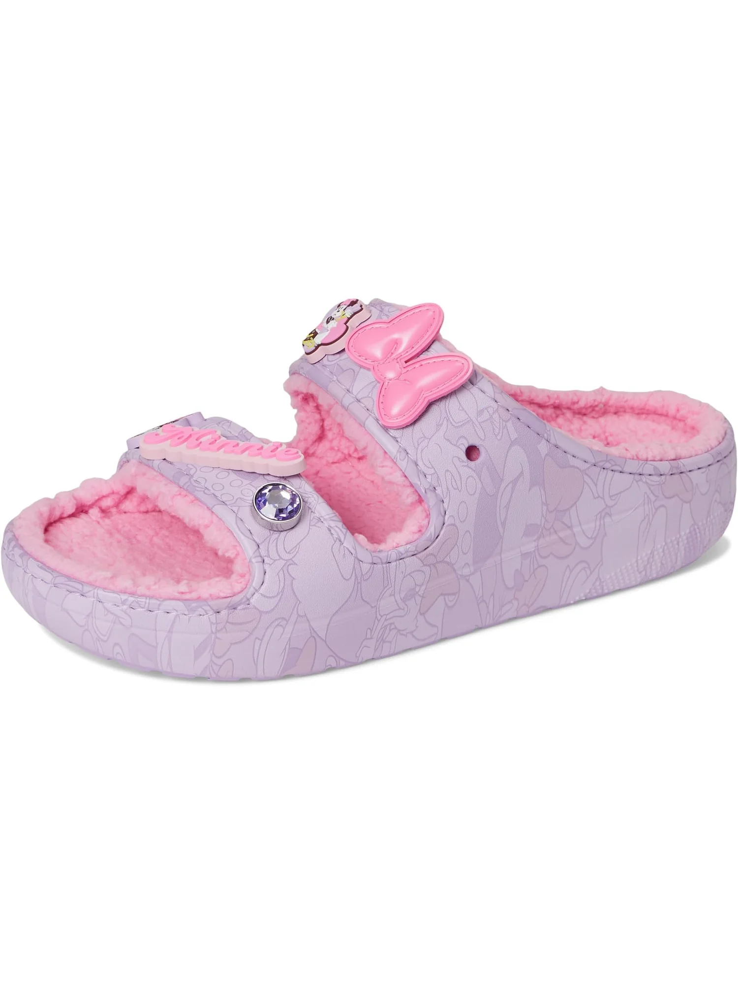 Тапочки Crocs Unisex Disney Minnie Mouse & Daisy Cozzzy Sandals, Minnie/Daisy — 7