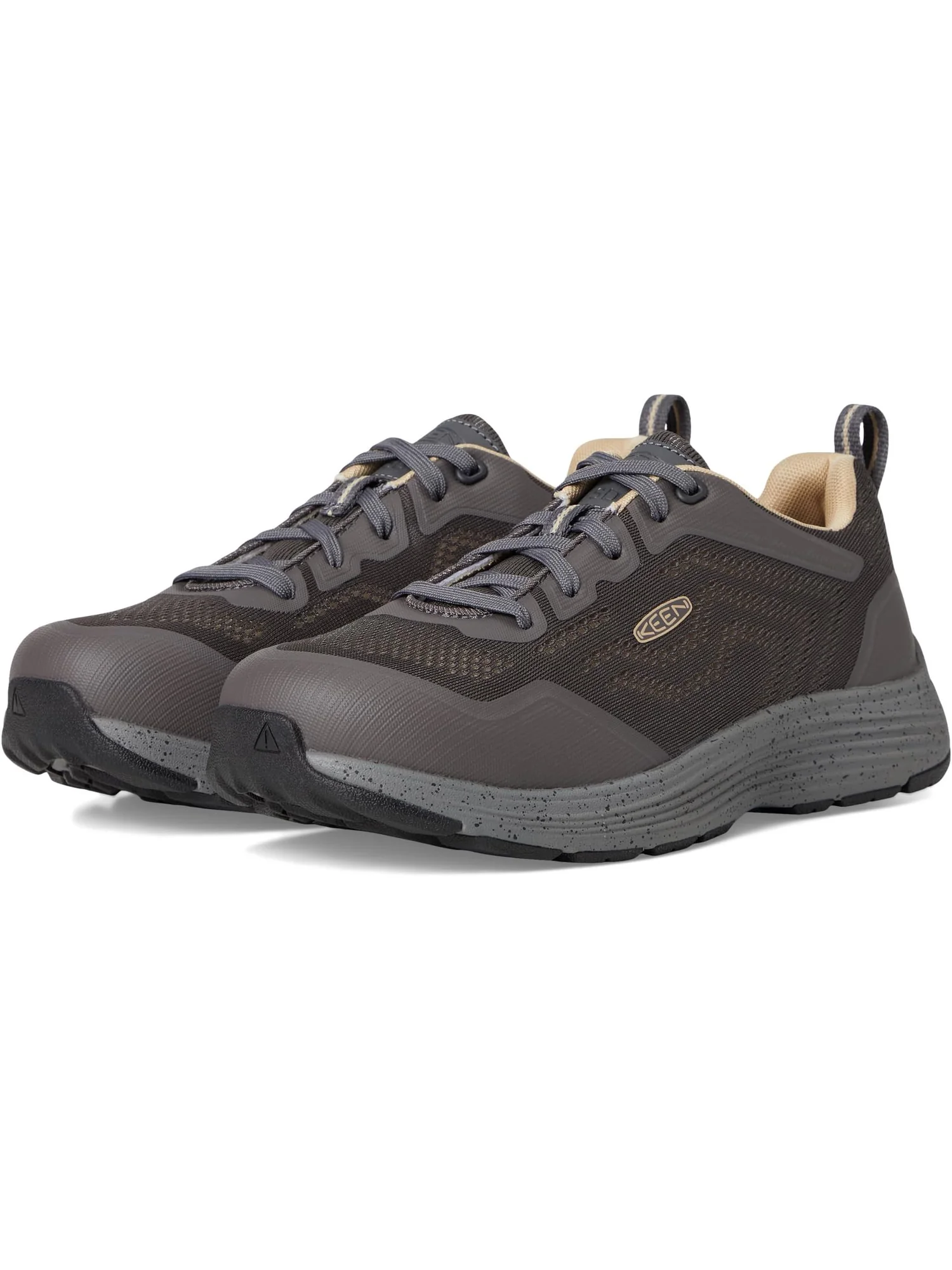 Кроссовки KEEN Utility Women's Sparta II ESD, Magnet/Safari — бежевый