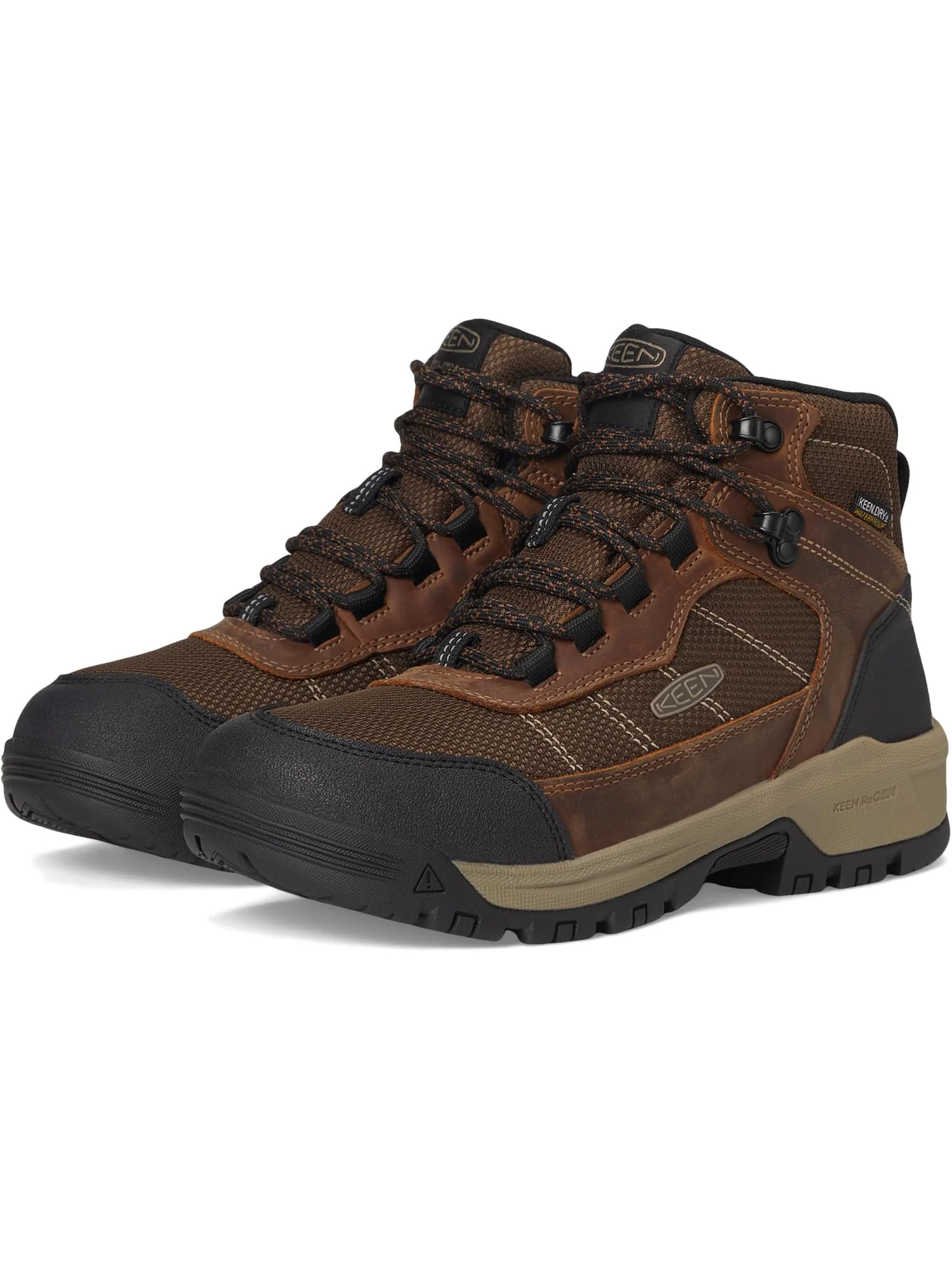 Ботинки KEEN Utility Women's Skokie Waterproof Work Boot — черный
