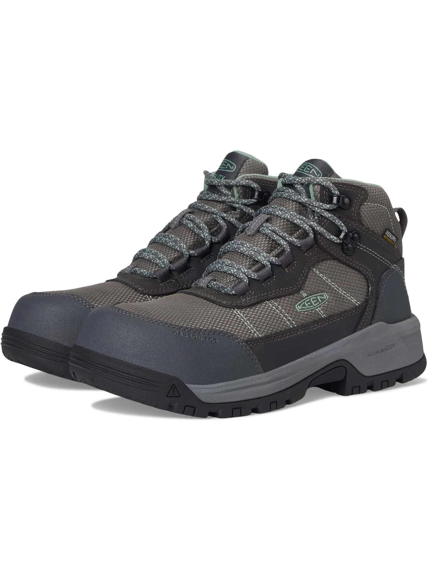 Ботинки KEEN Utility Women's Skokie Waterproof Work Boot — черный