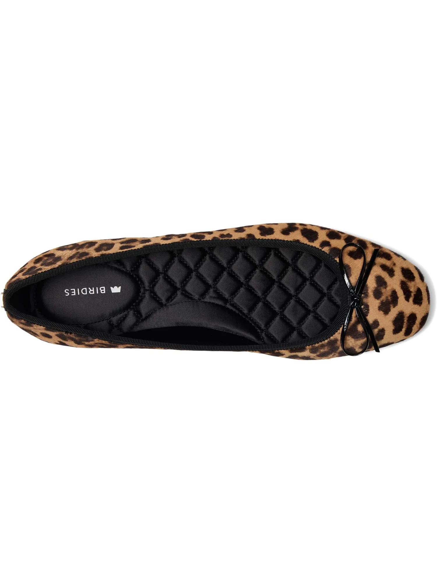 Балетки Birdies Women's The Hummingbird Ballet Flat, Leopardprint Calf Hair — 2