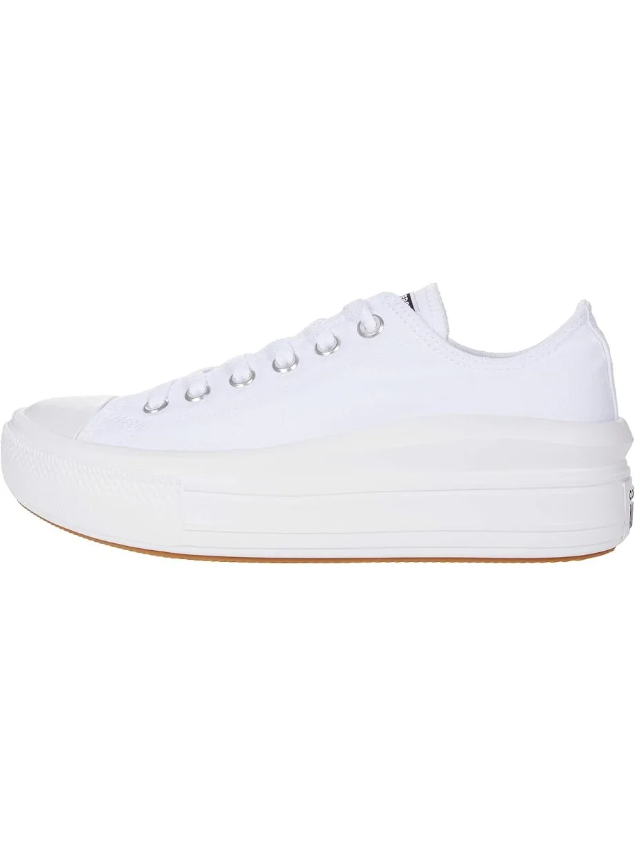 Кроссовки Converse Chuck Taylor All Star Move Low Top Platform — изображение 4 из 6, белый/белый/белый
