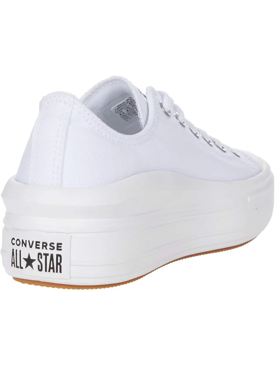 Кроссовки Converse Chuck Taylor All Star Move Low Top Platform — изображение 5 из 6, белый/белый/белый