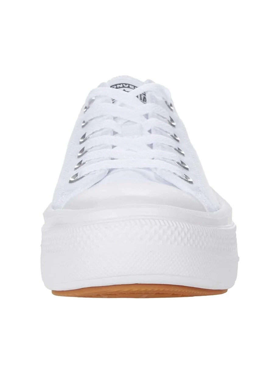Кроссовки Converse Chuck Taylor All Star Move Low Top Platform — изображение 6 из 6, белый/белый/белый