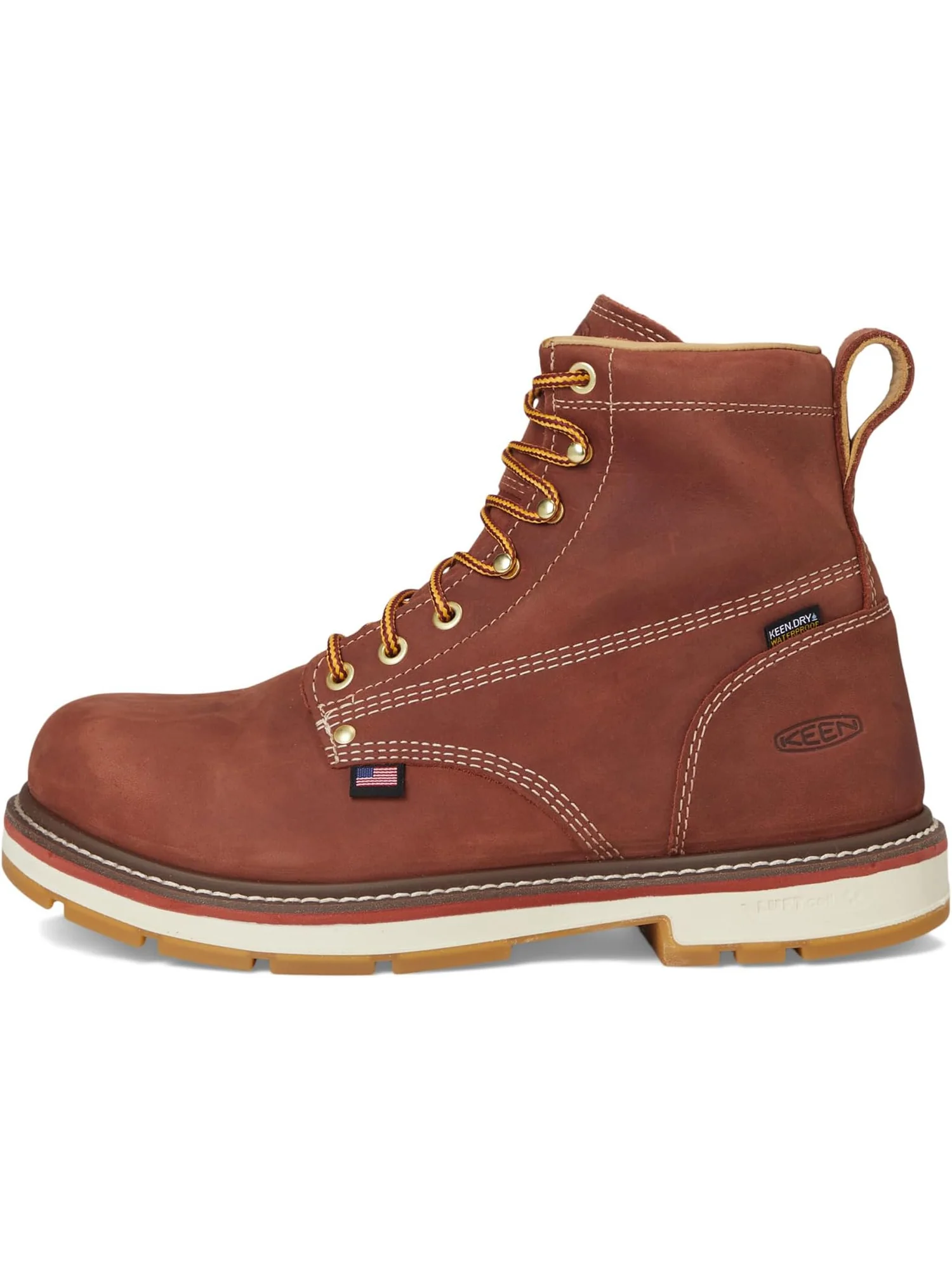 Ботинки KEEN Utility Men's Liberty 6" Waterproof 90° Heel Boots — 4