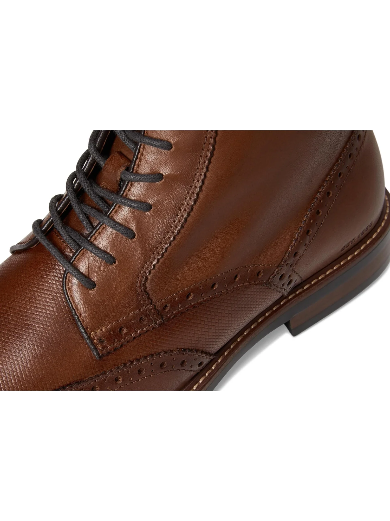 Оксфорды Johnston & Murphy Men's XC+ Durham Embossed Wing Tip Shearling Boots — 6