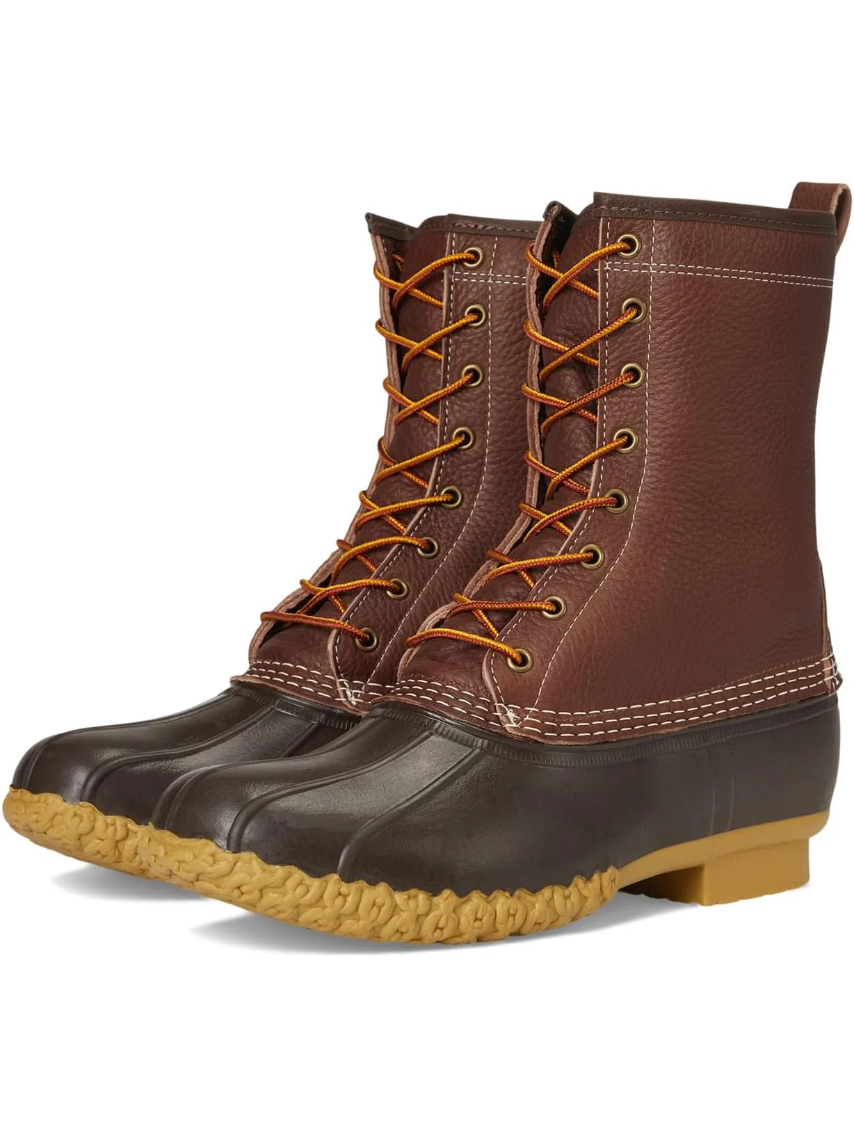 Ботинки L.L.Bean Men's 10" Bean Boots Shearling Lined Insulated Tumbled Leather — 1