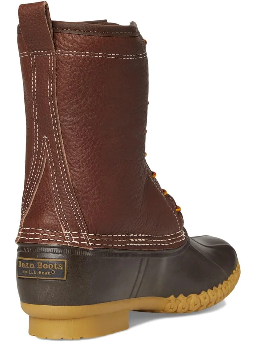 Ботинки L.L.Bean Men's 10" Bean Boots Shearling Lined Insulated Tumbled Leather — 5