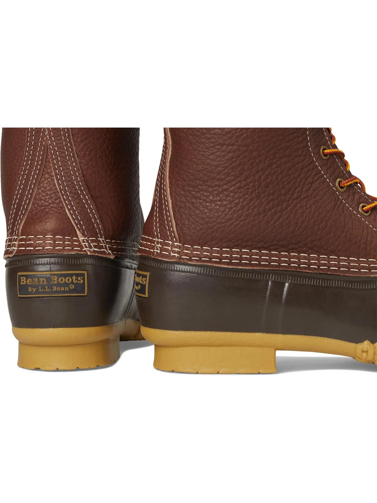 Ботинки L.L.Bean Men's 10" Bean Boots Shearling Lined Insulated Tumbled Leather — 6