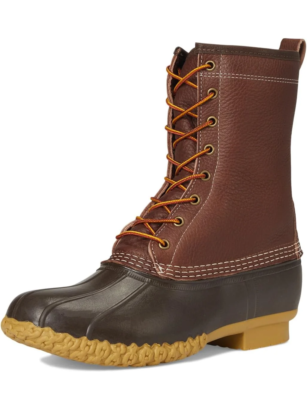 Ботинки L.L.Bean Men's 10" Bean Boots Shearling Lined Insulated Tumbled Leather — 7