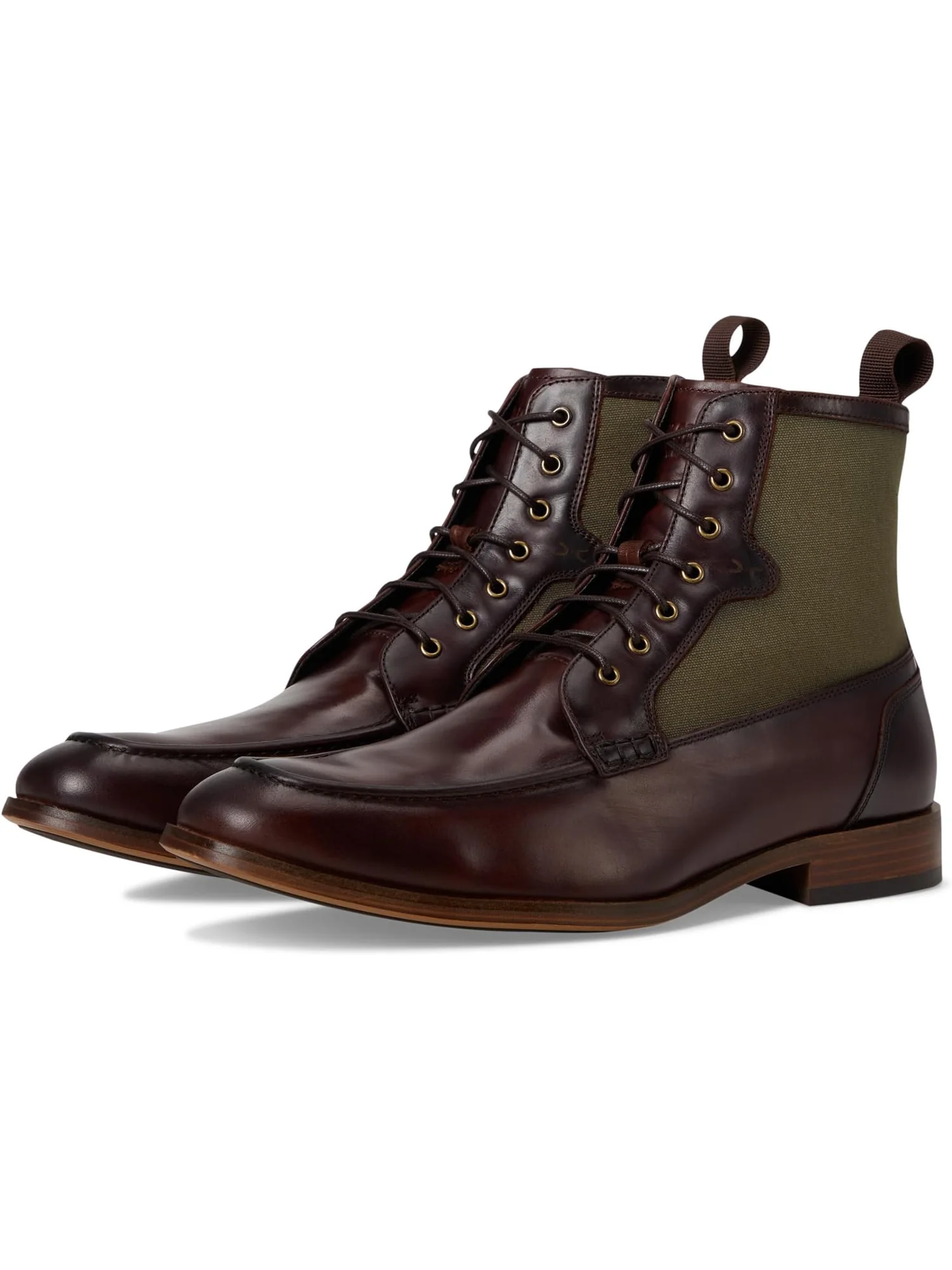 Ботинки Stacy Adams Men's Brumley Moc Toe Lace-Up Boots — 1