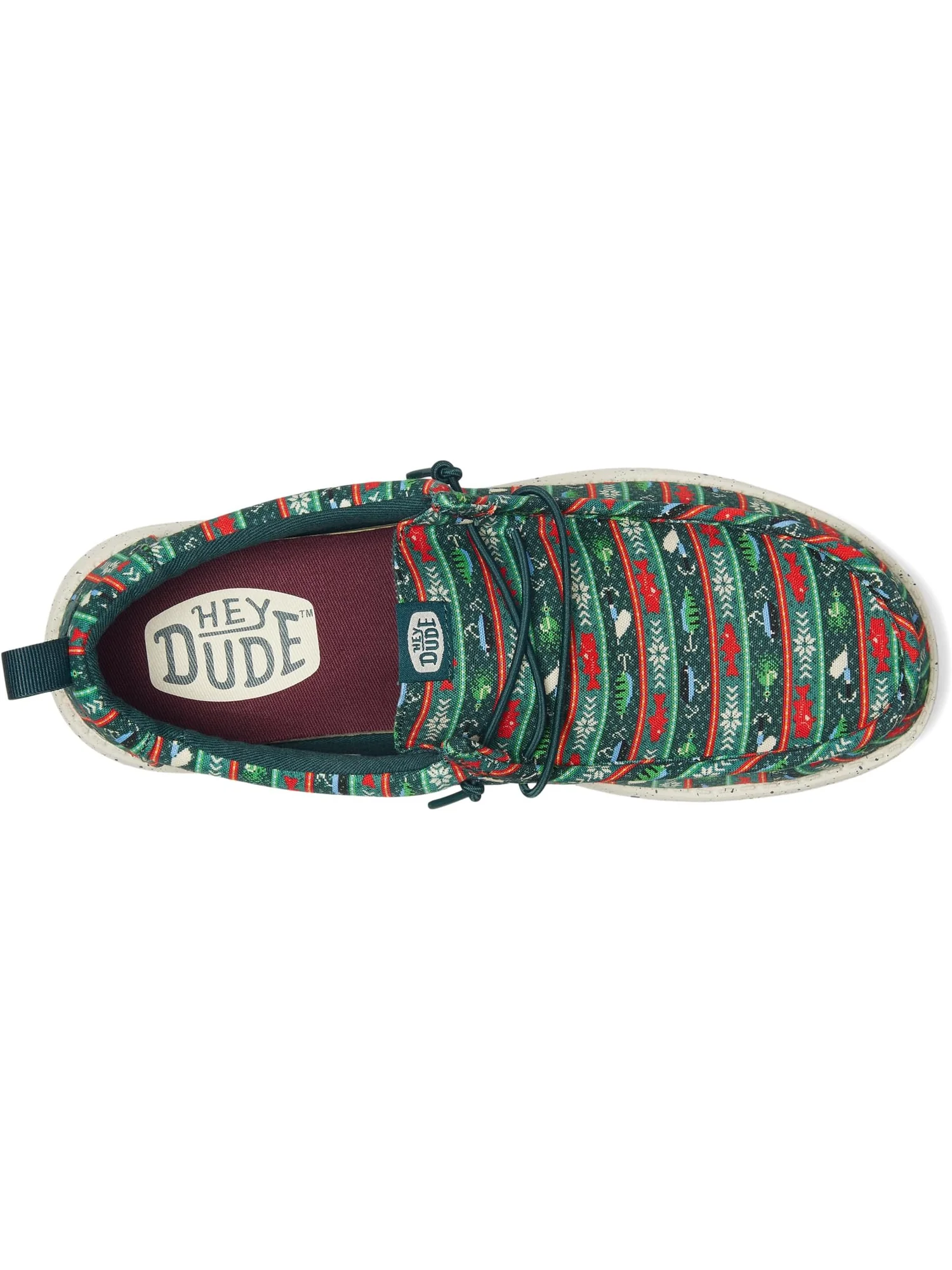Лоферы Hey Dude Men's Wally Fishmas Sweater — 2