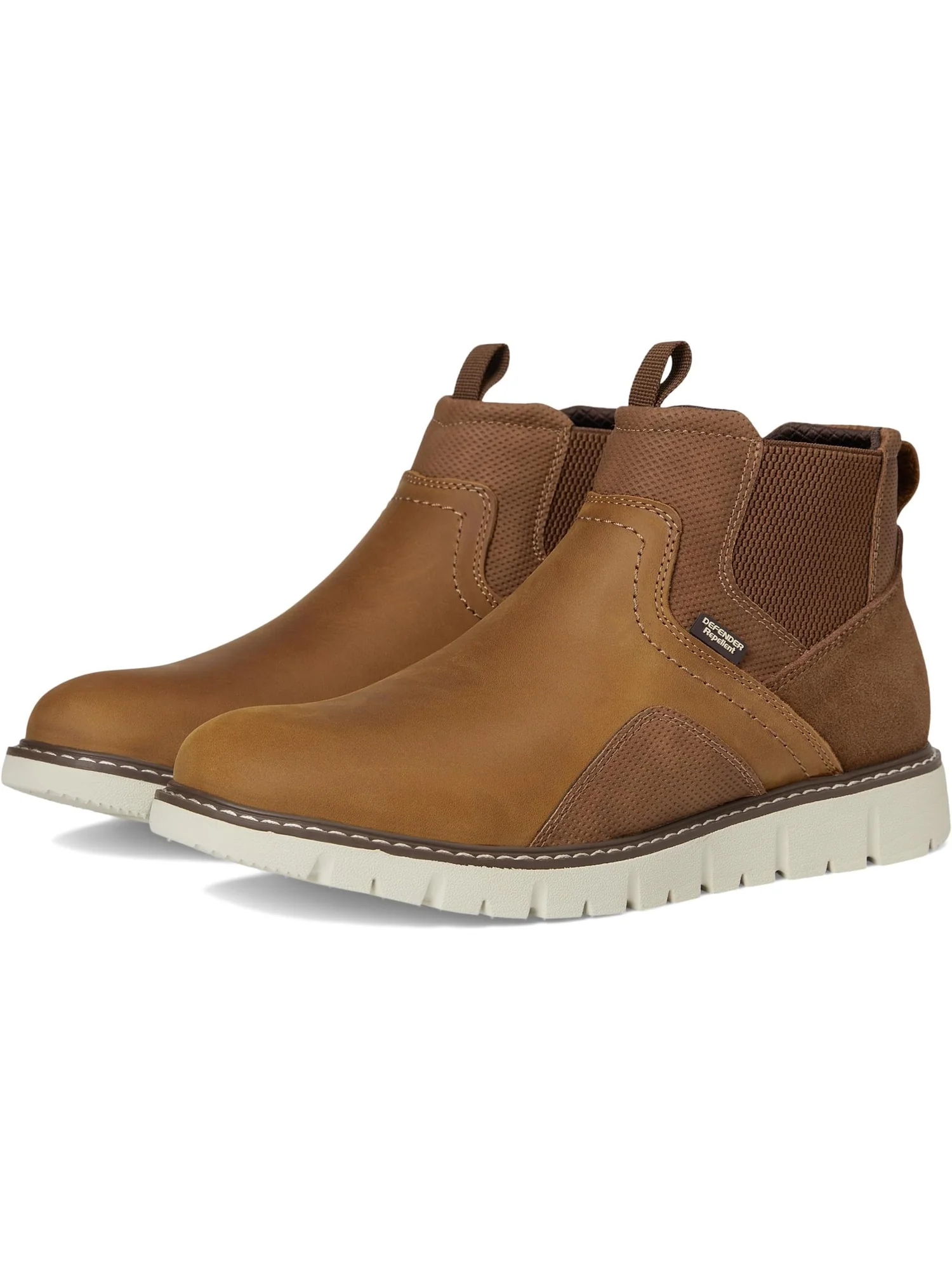 Ботинки Nunn Bush Men's Karnak Plain Toe Chelsea Boots Lightweight Comfortable Chukka — 1