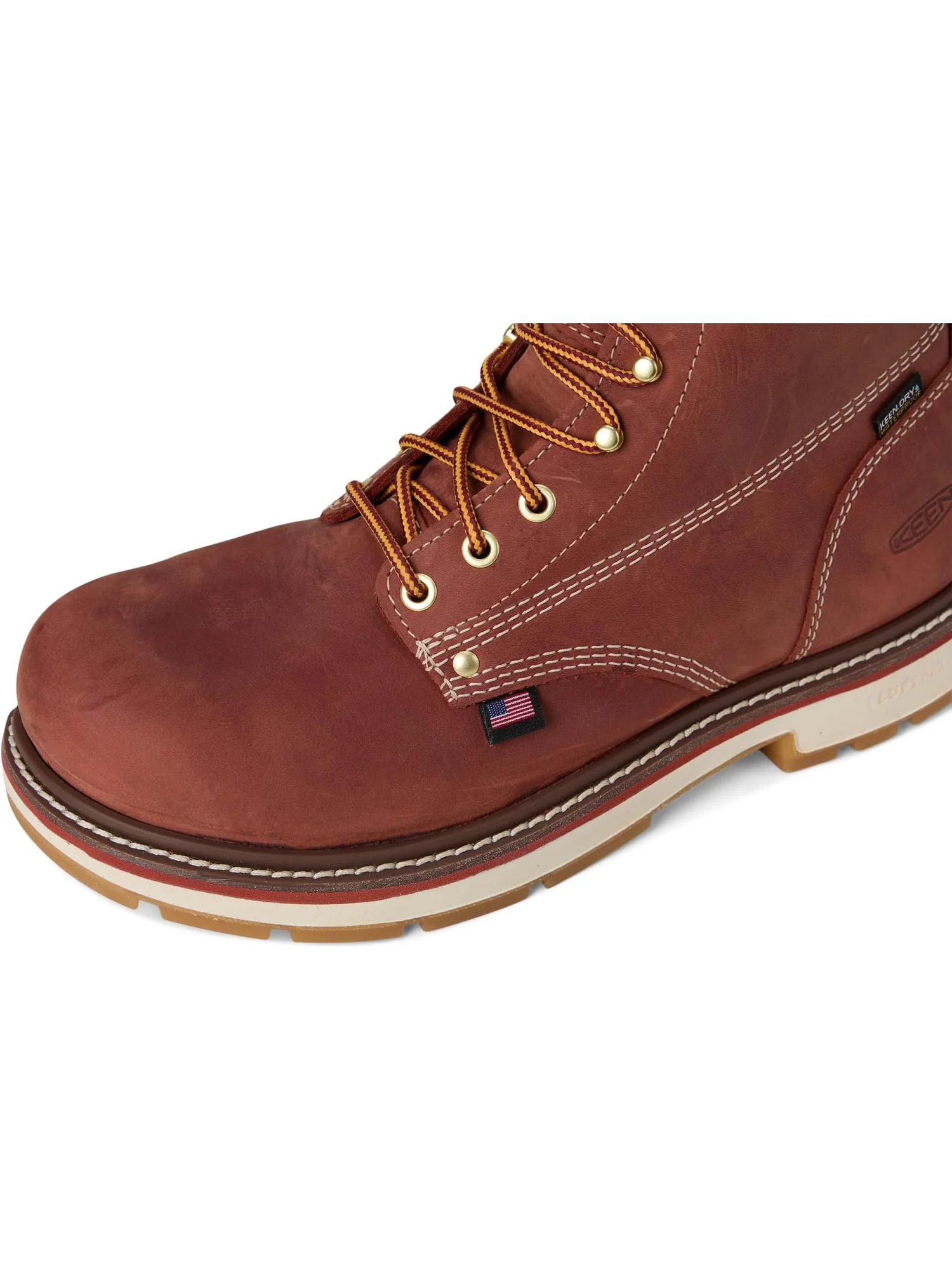 Ботинки KEEN Utility Men's Liberty 6" Waterproof 90° Heel Boot — 2