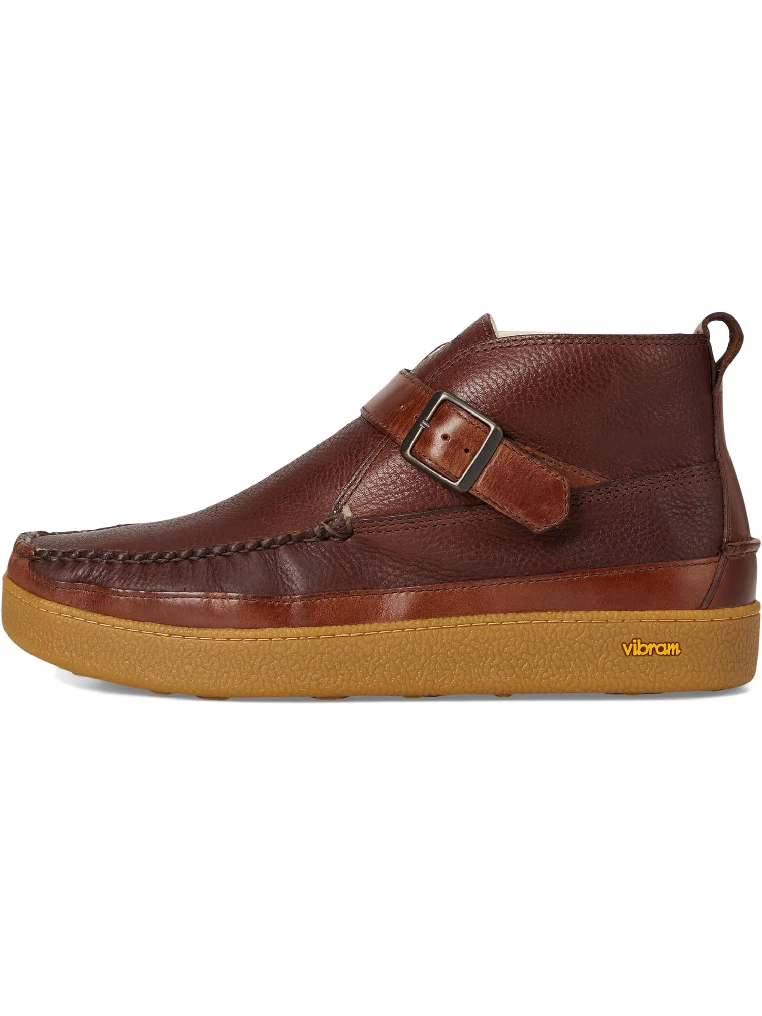 Ботинки L.L.Bean Men's Lodge Moc Vibram Shearling Buckle Boots — 4