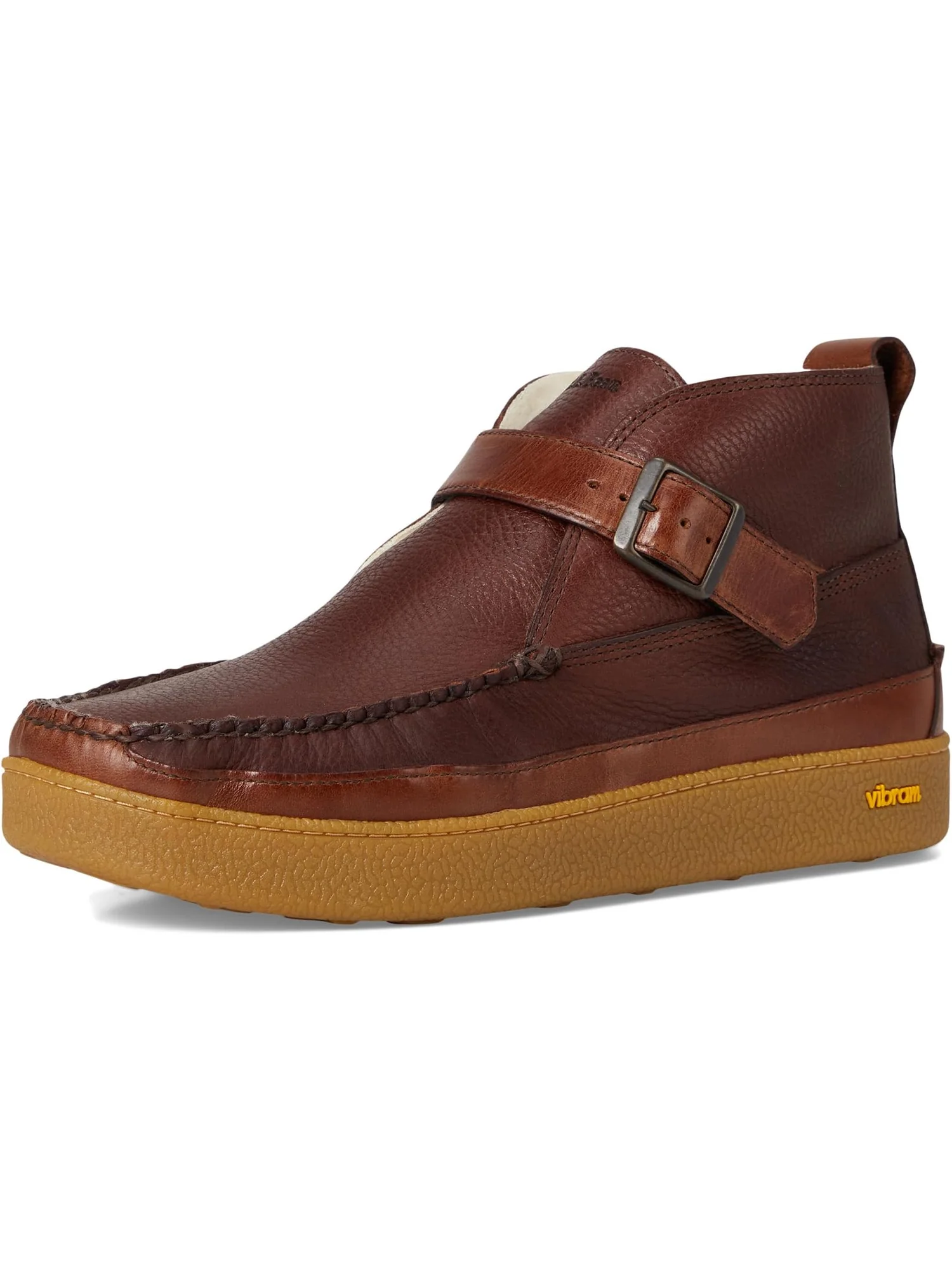 Ботинки L.L.Bean Men's Lodge Moc Vibram Shearling Buckle Boots — 7