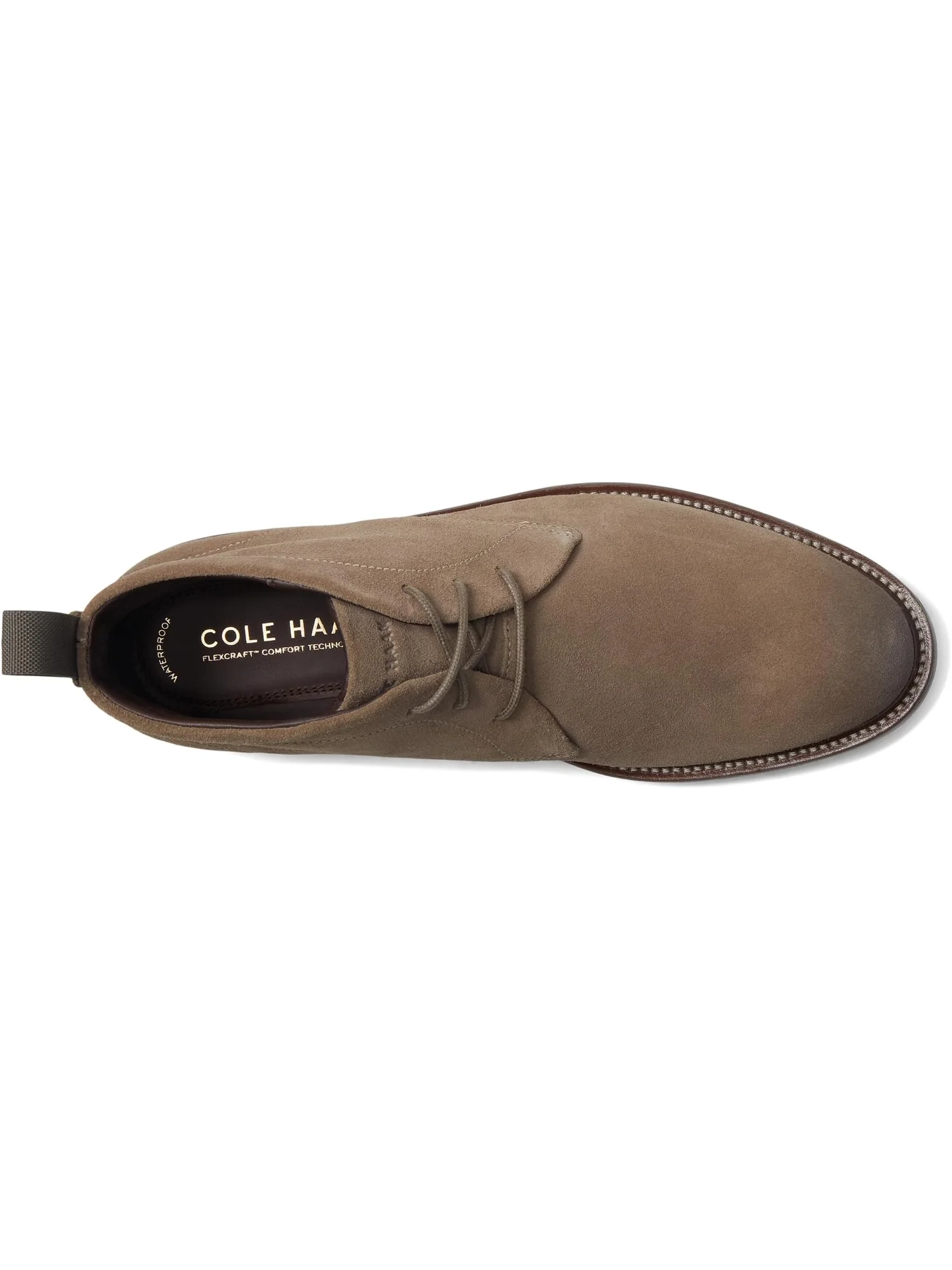 Ботинки Cole Haan Men's Roundhill Grand Chukka Boots, Morel Suede/Dark Natural/Water Resistant — 2