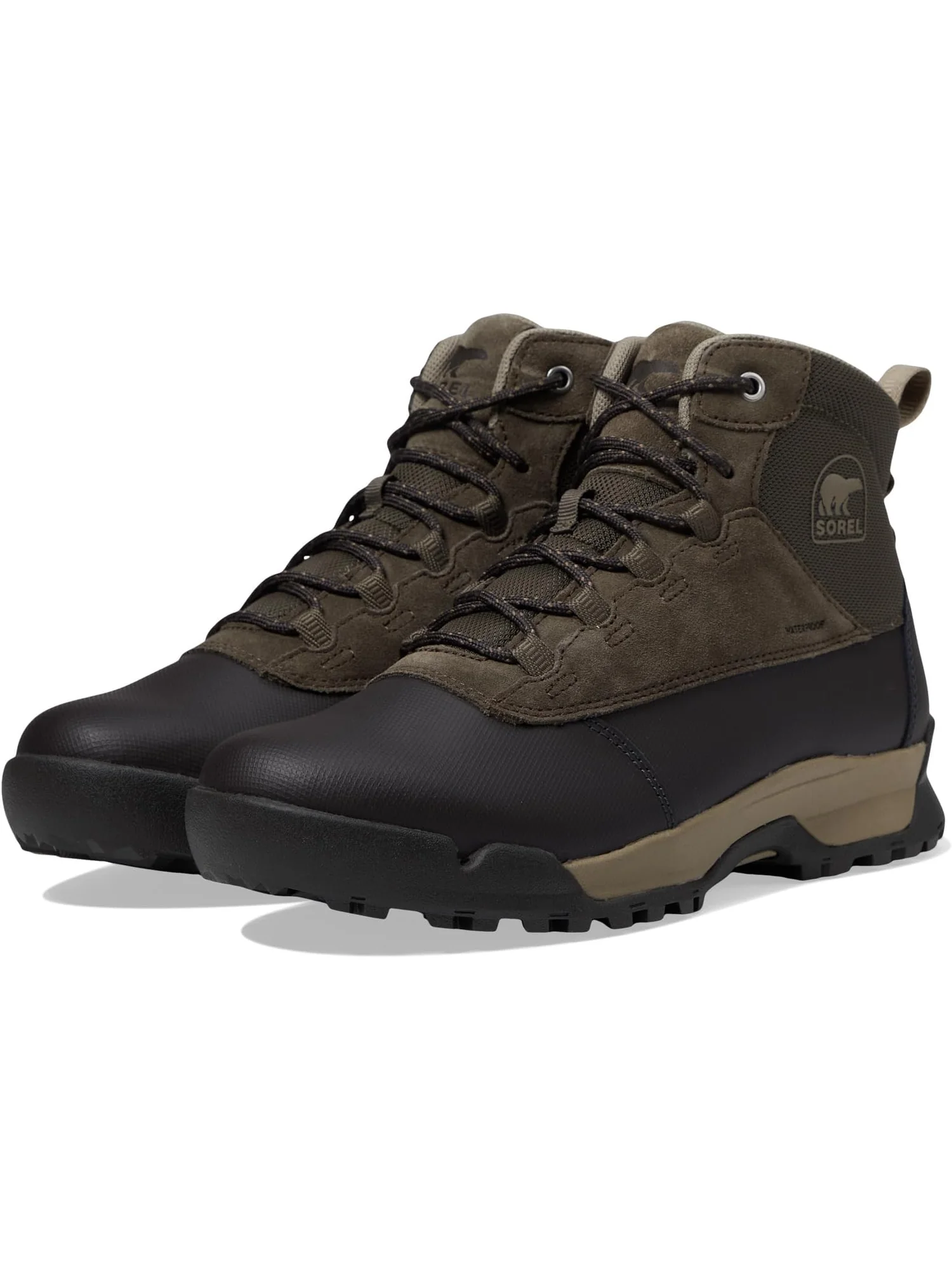 Ботинки SOREL Men's Buxton Lite Lace Plus Waterproof — 1