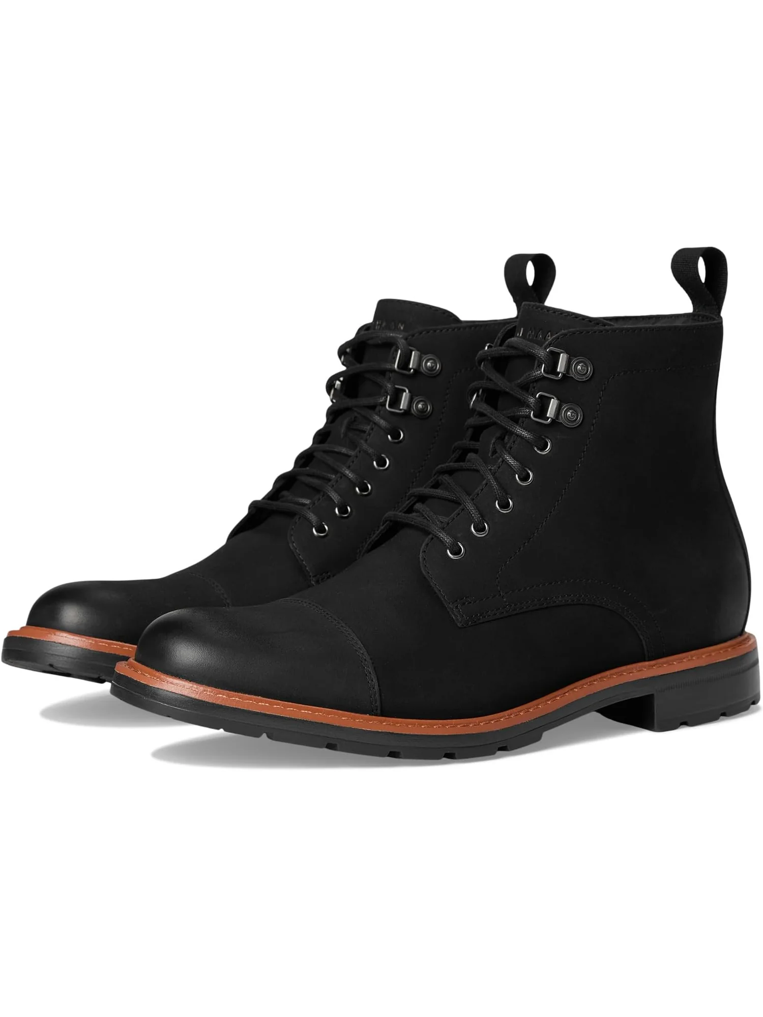 Ботинки Cole Haan Men's Chamberlin Grand Cap Toe Boots — 1