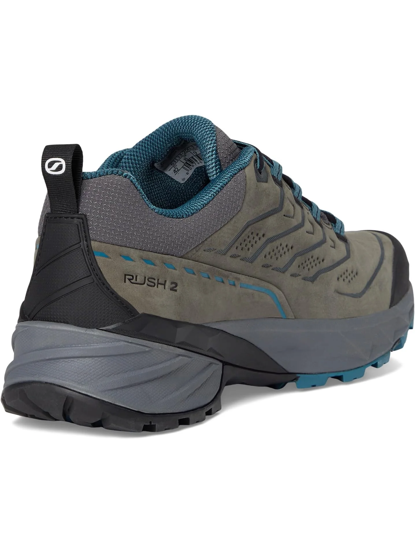 Кроссовки Scarpa Men's Rush 2 Pro GTX, Titanium/Ocean — 5