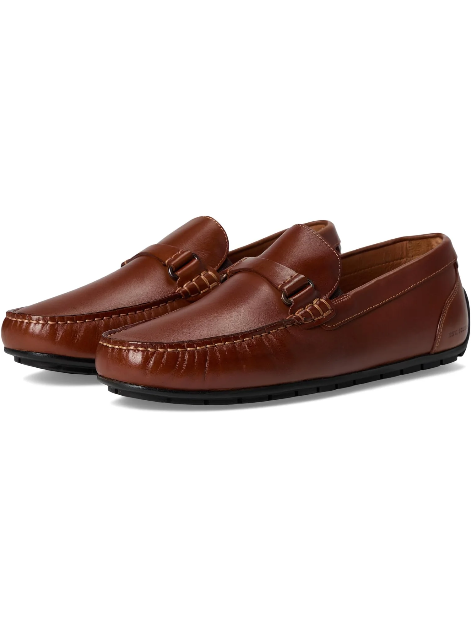 Лоферы Johnston & Murphy Men's Beck Leather Bit — 1