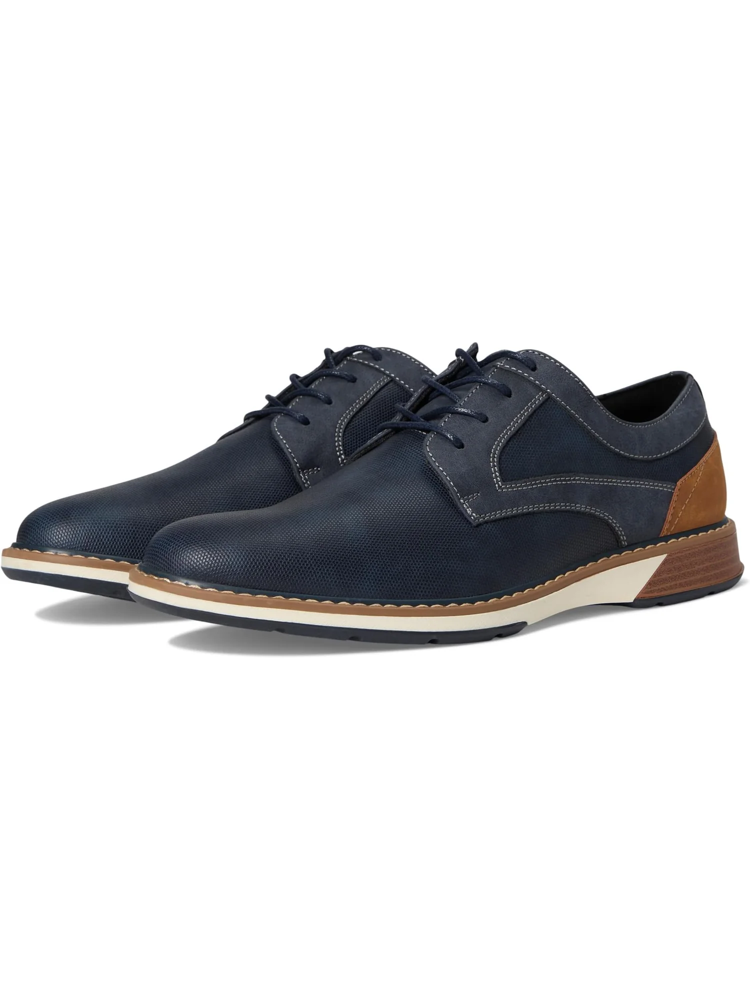 Оксфорды Stacy Adams Men's Phineas Plain Toe Lace-Up — 1