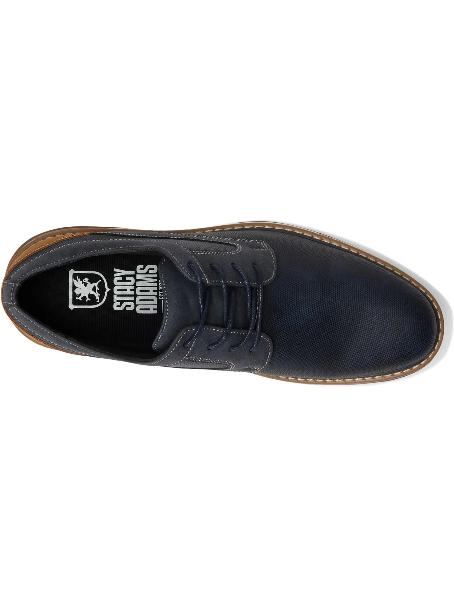 Оксфорды Stacy Adams Men's Phineas Plain Toe Lace-Up — 2