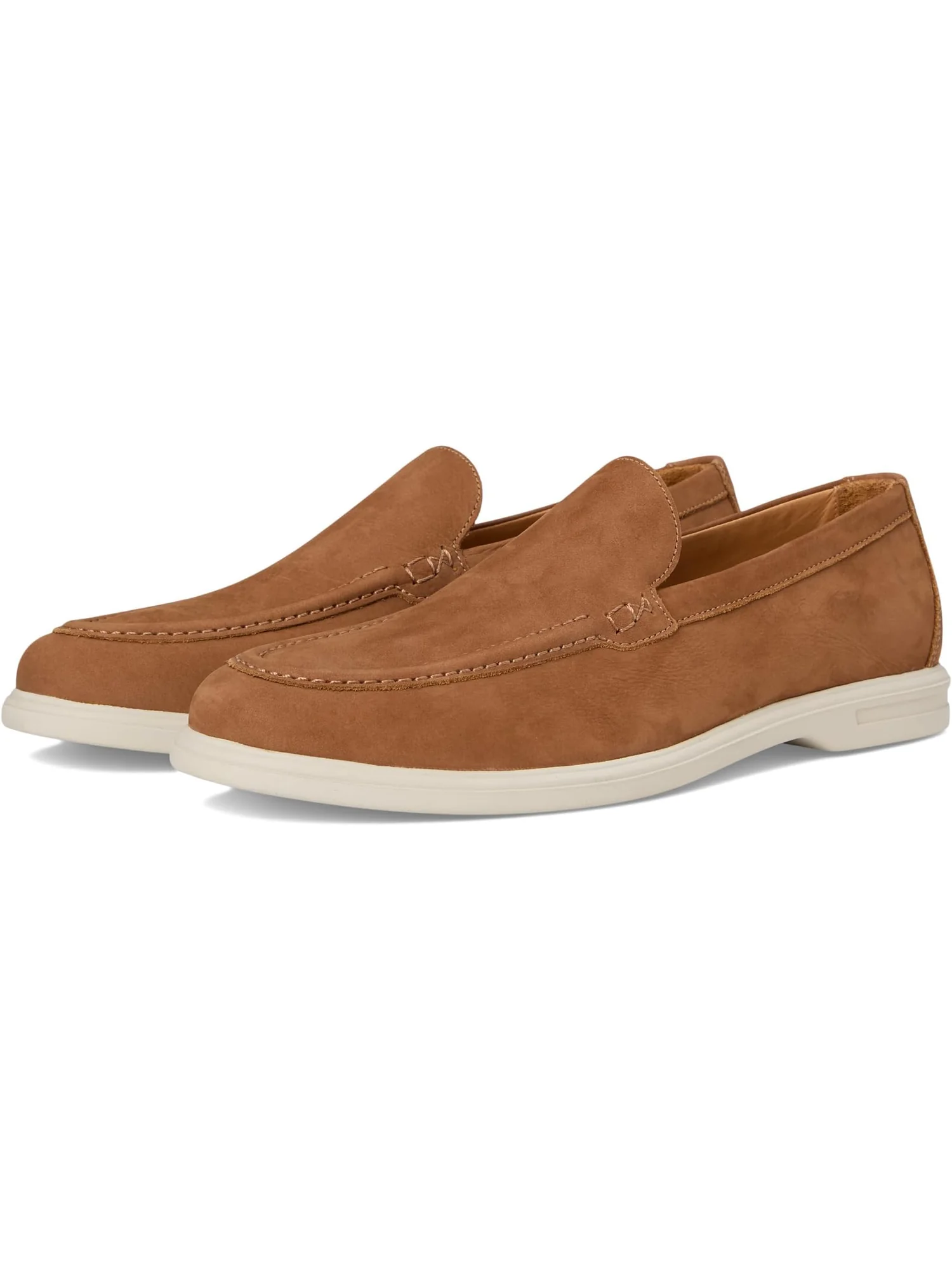 Лоферы Peter Millar Men's Excursionist Nubuck Venetian Loafers — коричневый