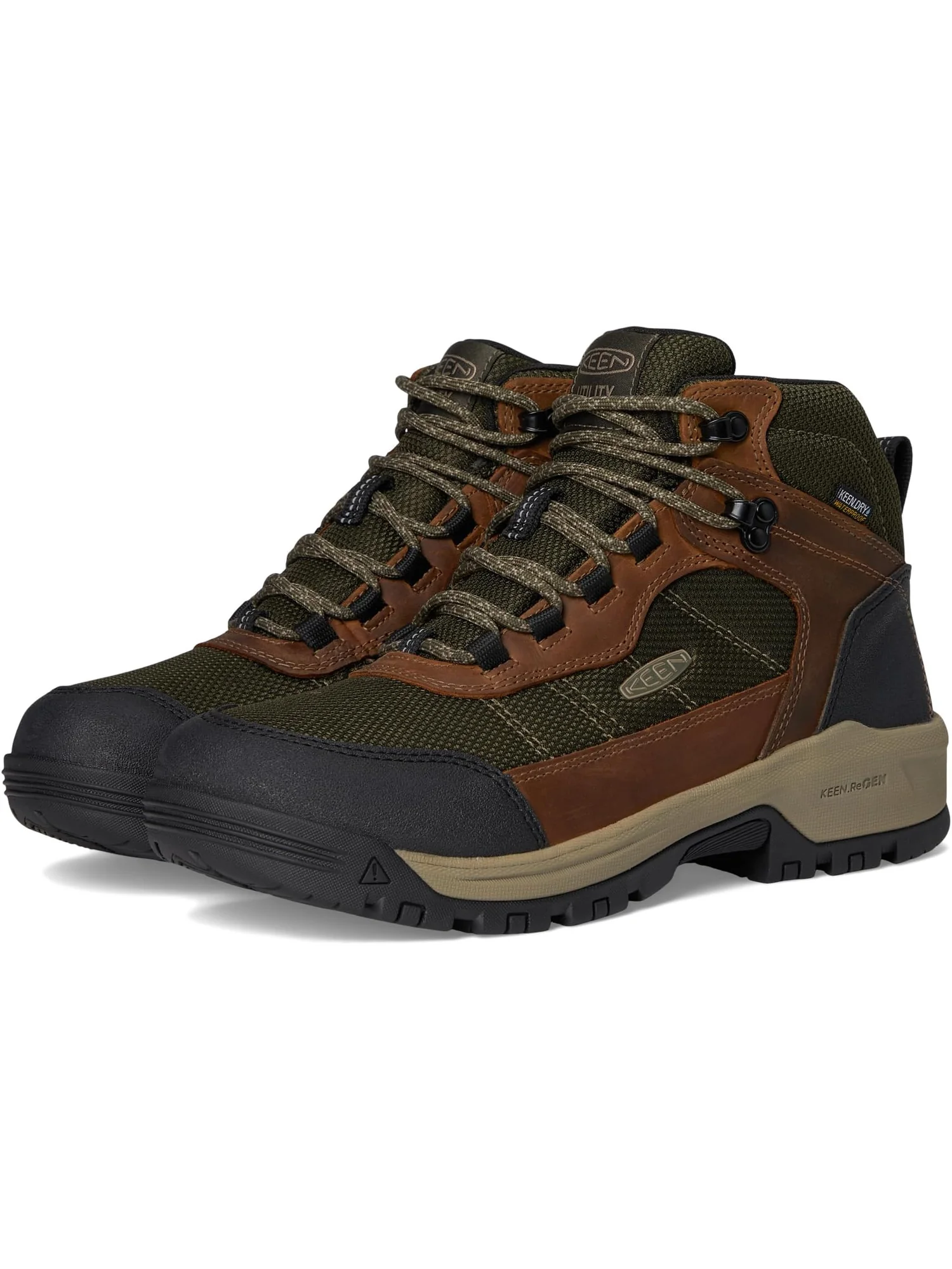 Ботинки KEEN Utility Men's Skokie Waterproof Work Boots — 1