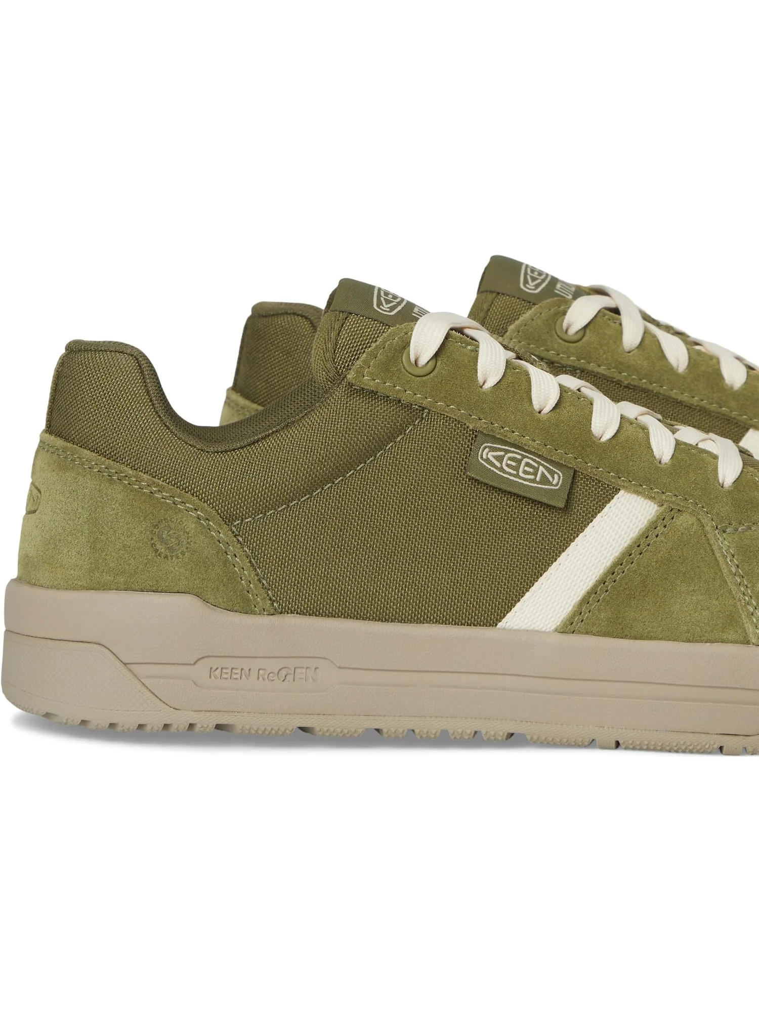 Кроссовки KEEN Utility Men's Kenton Work Shoes, Winter Moss/Birch — 6