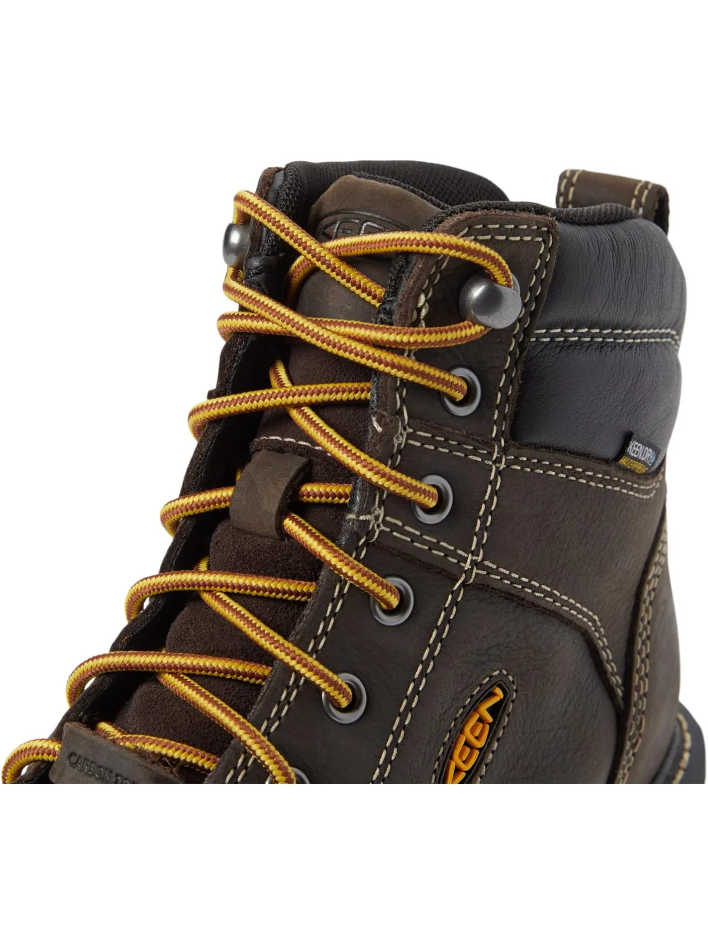 Ботинки KEEN Utility Men's Cincinnati 6" Waterproof, Dark Chocolate/Sandshell — 6