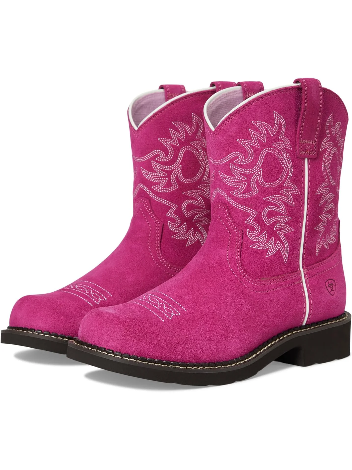 Ботинки Ariat Kids  Ariat Youth Fatbaby Western Boot — розовый