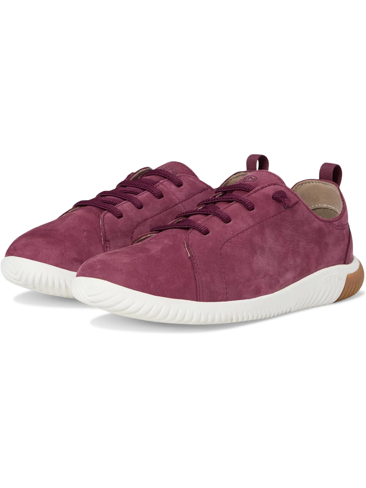 Кроссовки KEEN Kids KNX Lace Up Lightweight Barefoot Feel Sneakers — белый