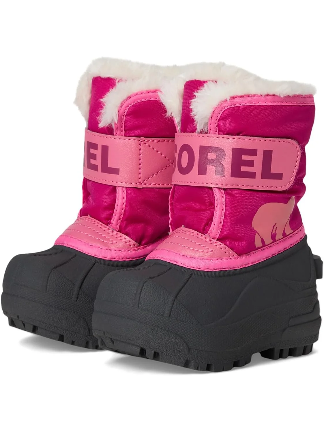 Ботинки SOREL Kids  Snow Commander — розовый