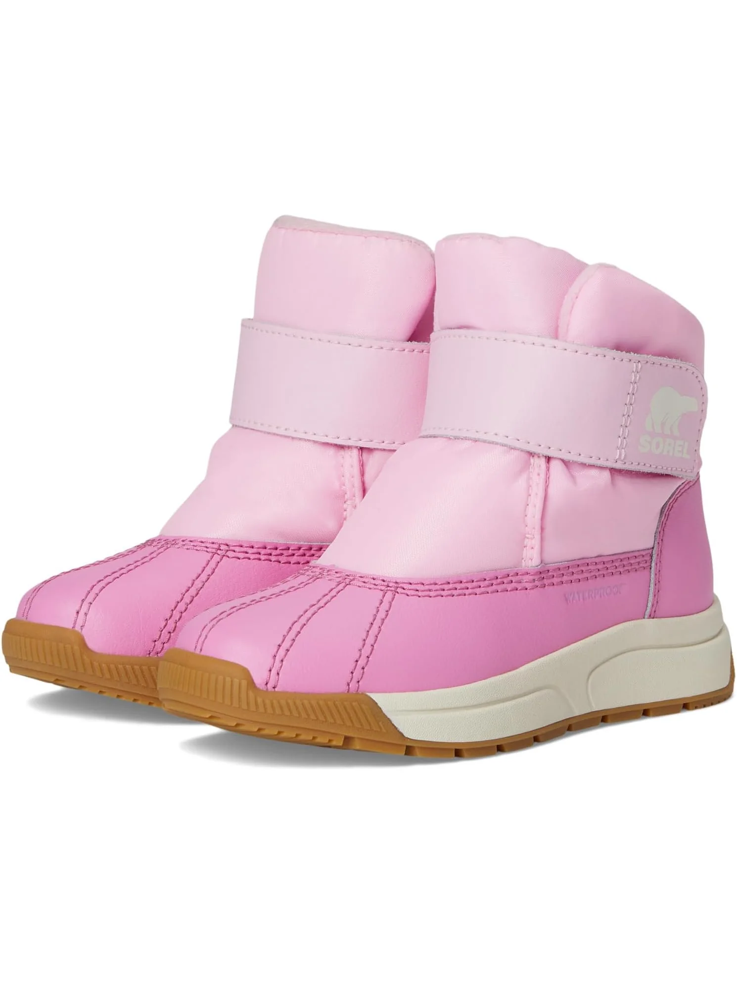 Ботинки SOREL Kids  Whitney III Strap Mid Waterproof — оранжевый