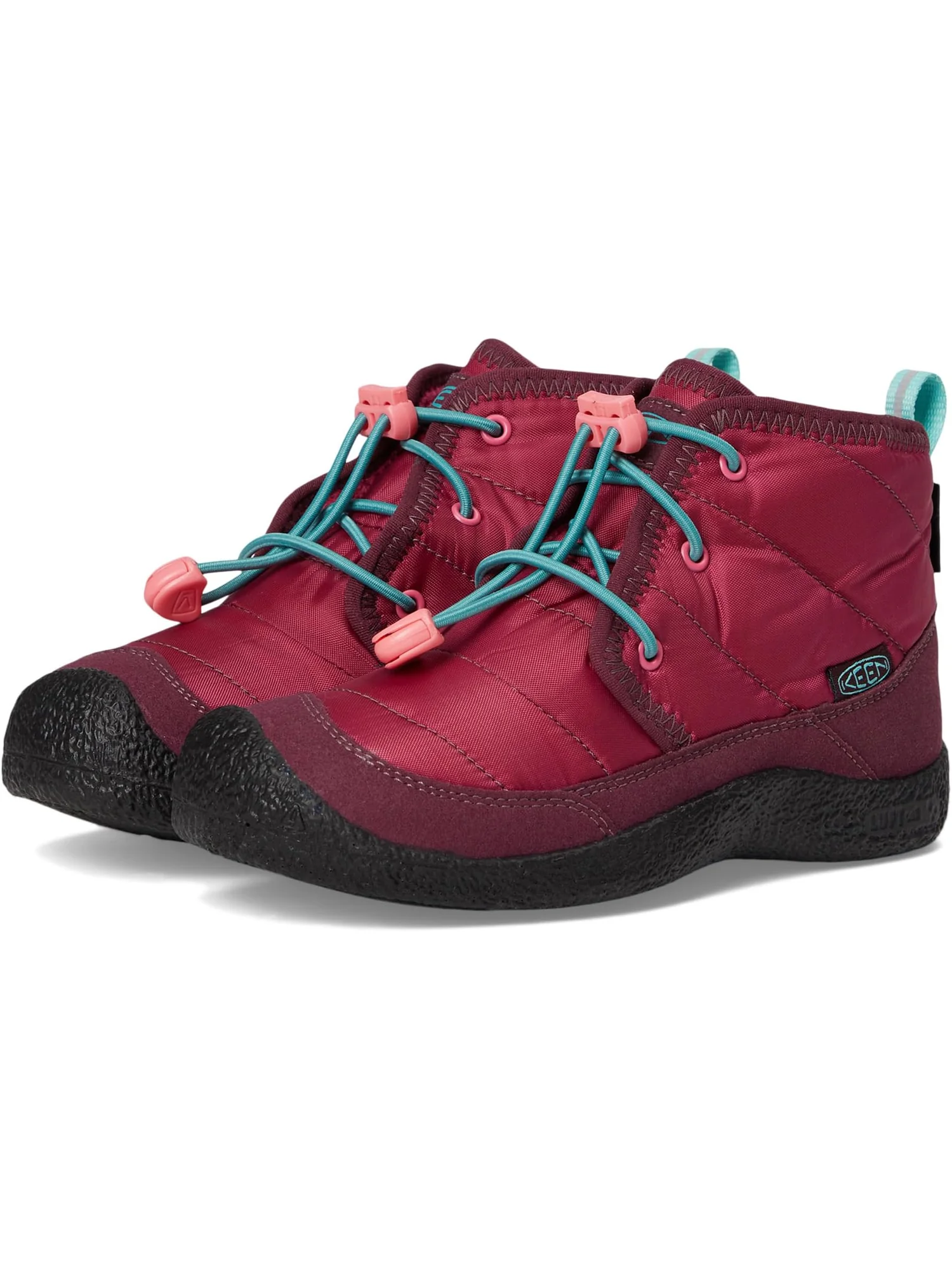 Ботинки KEEN Kids Howser 2 Quilted Mid Height Waterproof Comfy Durable — синий