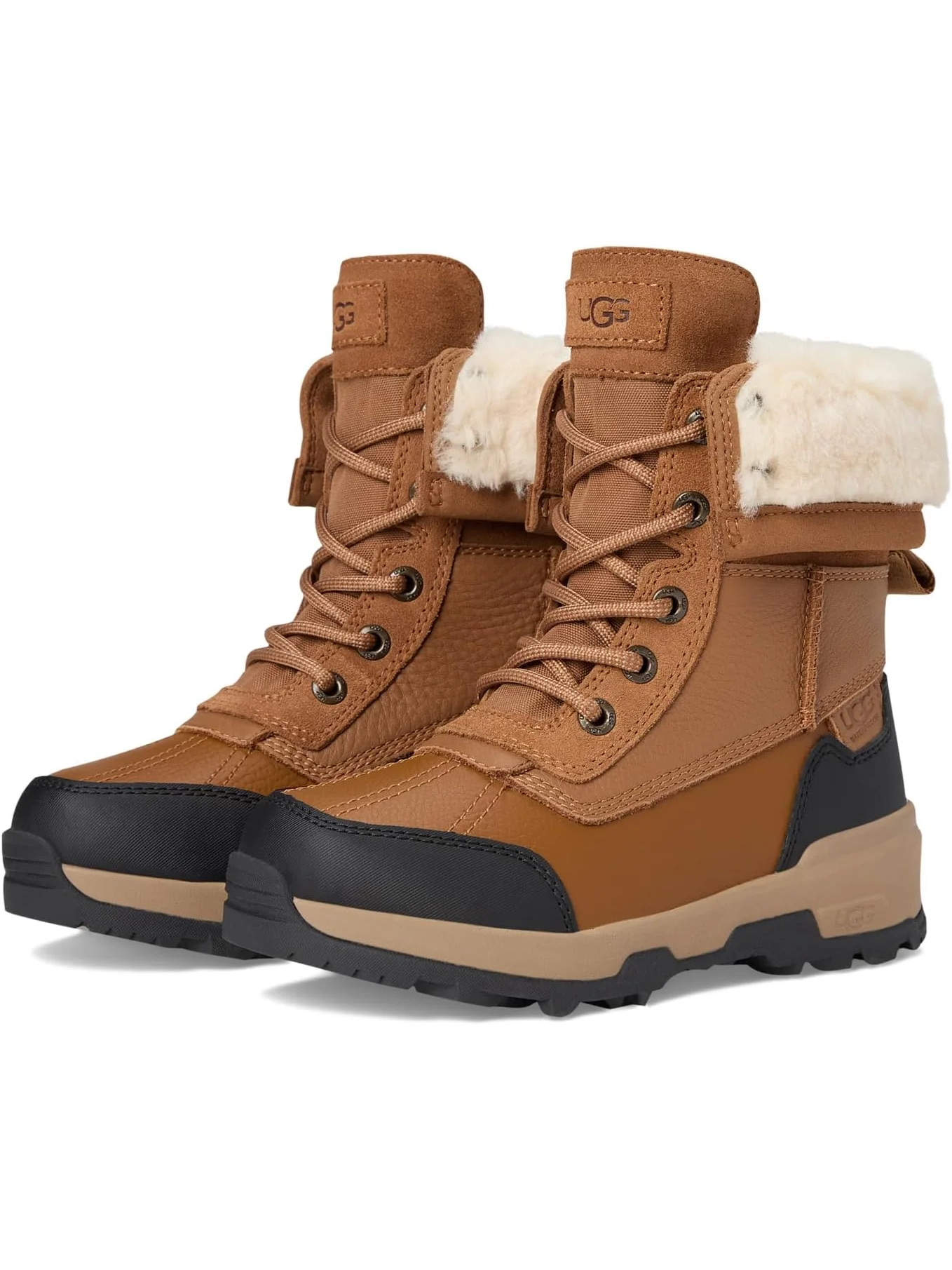 Ботинки UGG Kids Adirondack Boots XXV — коричневый