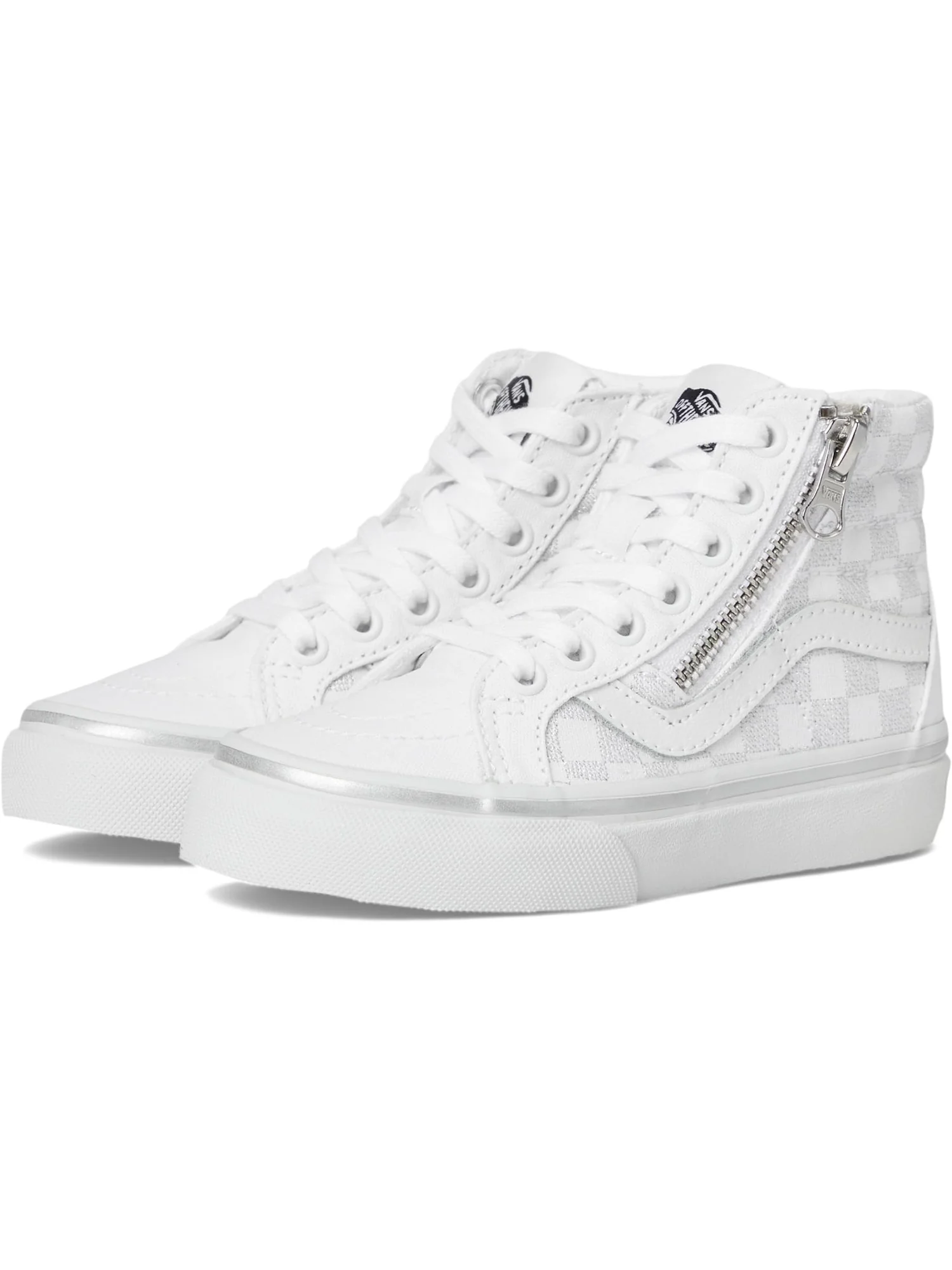 Кроссовки Vans Kids  Sk8-Hi Reissue Side Zip — белый