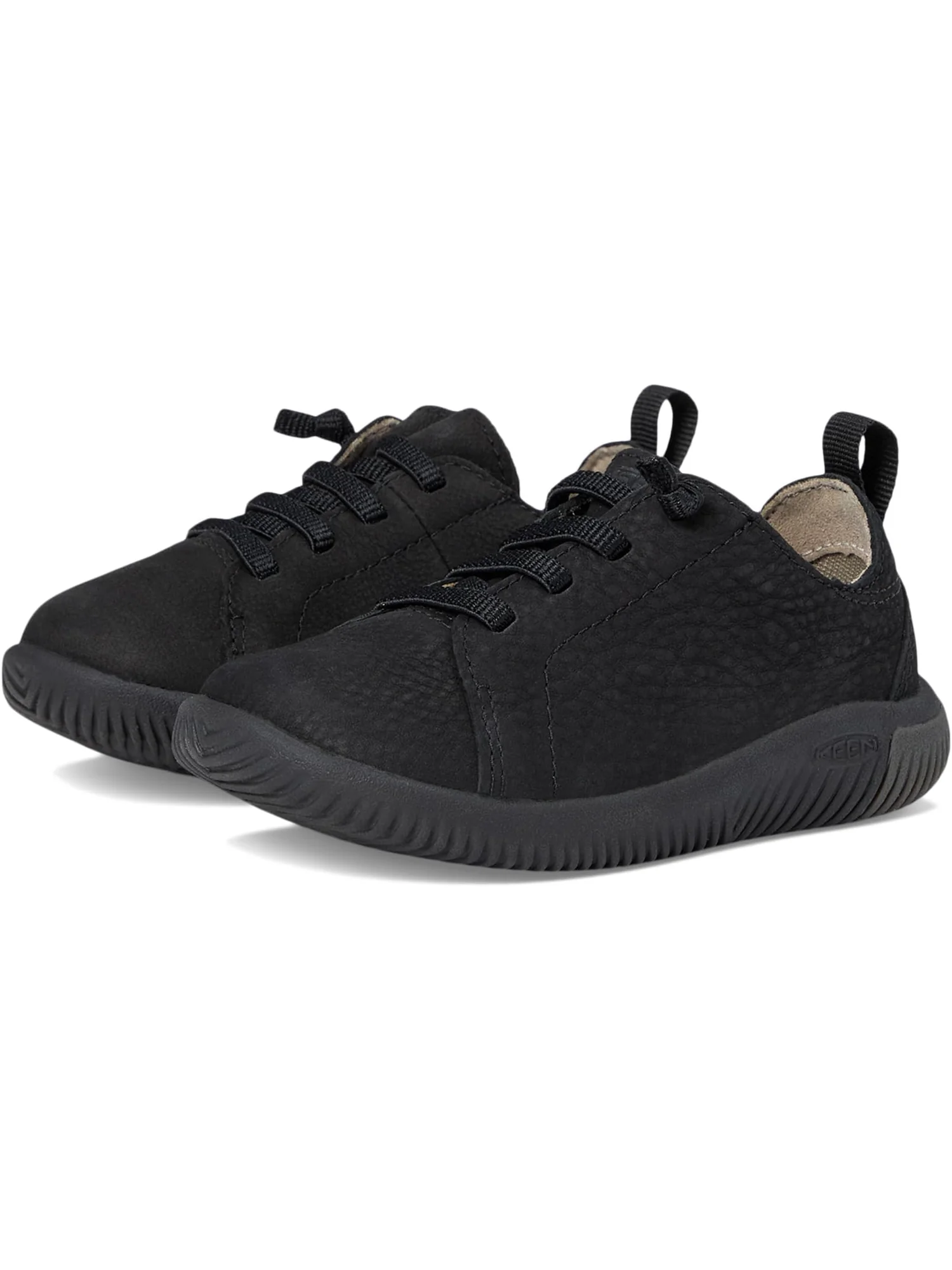 Кроссовки KEEN Kids KNX Lace Up Lightweight Barefoot Feel Sneakers — черный
