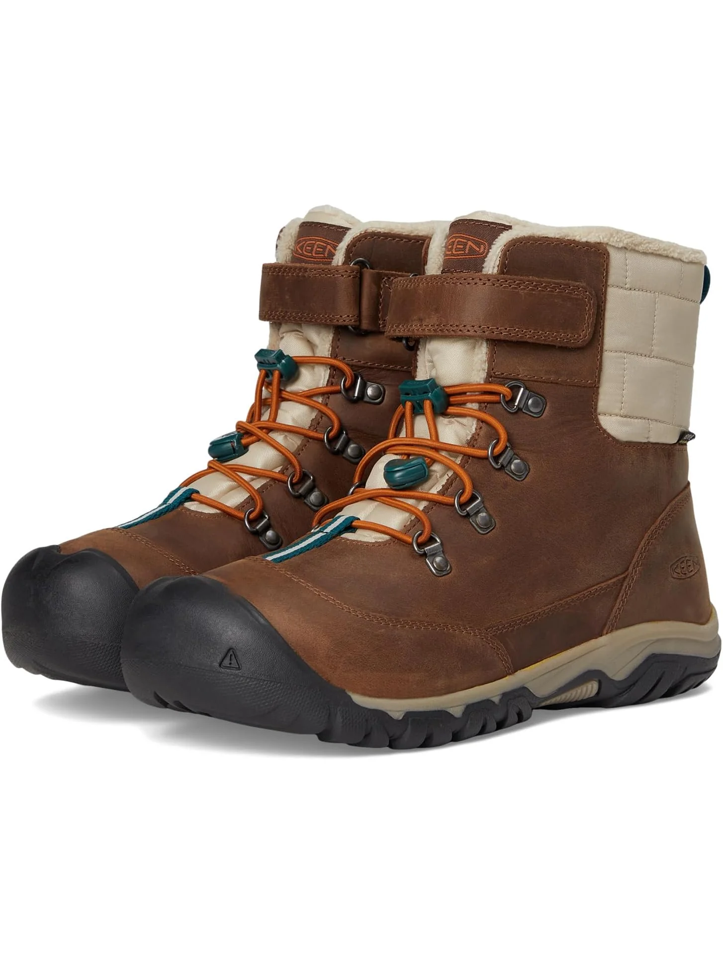 Ботинки KEEN Kids Kanibou Waterproof — коричневый