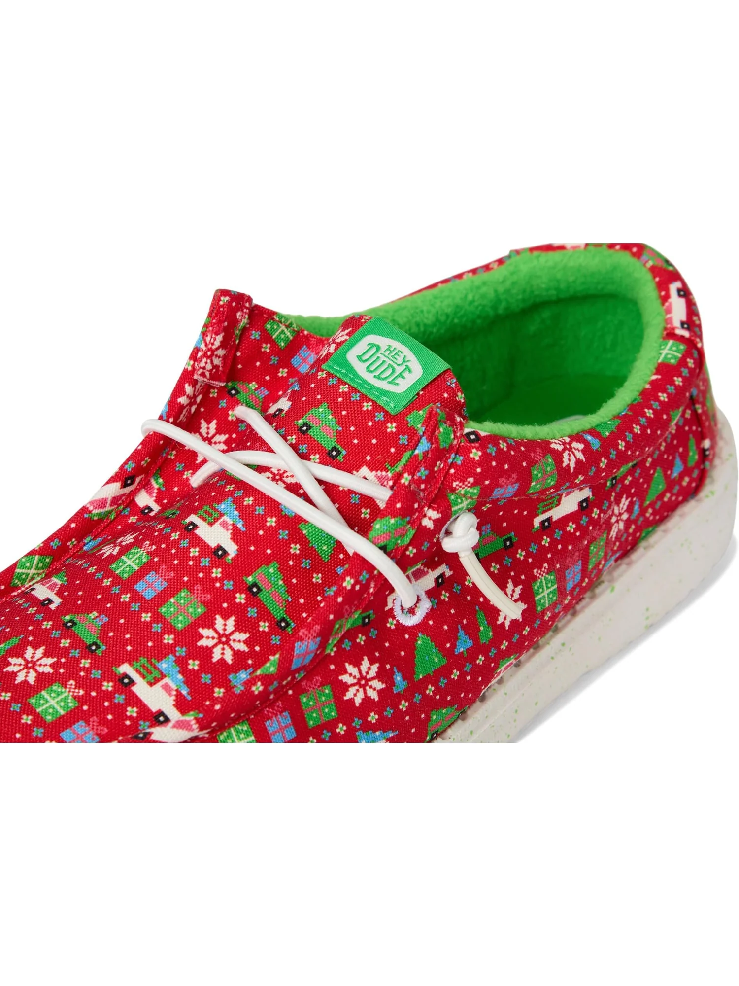 Кроссовки Hey Dude Kids Wally Holiday Sweater — 6